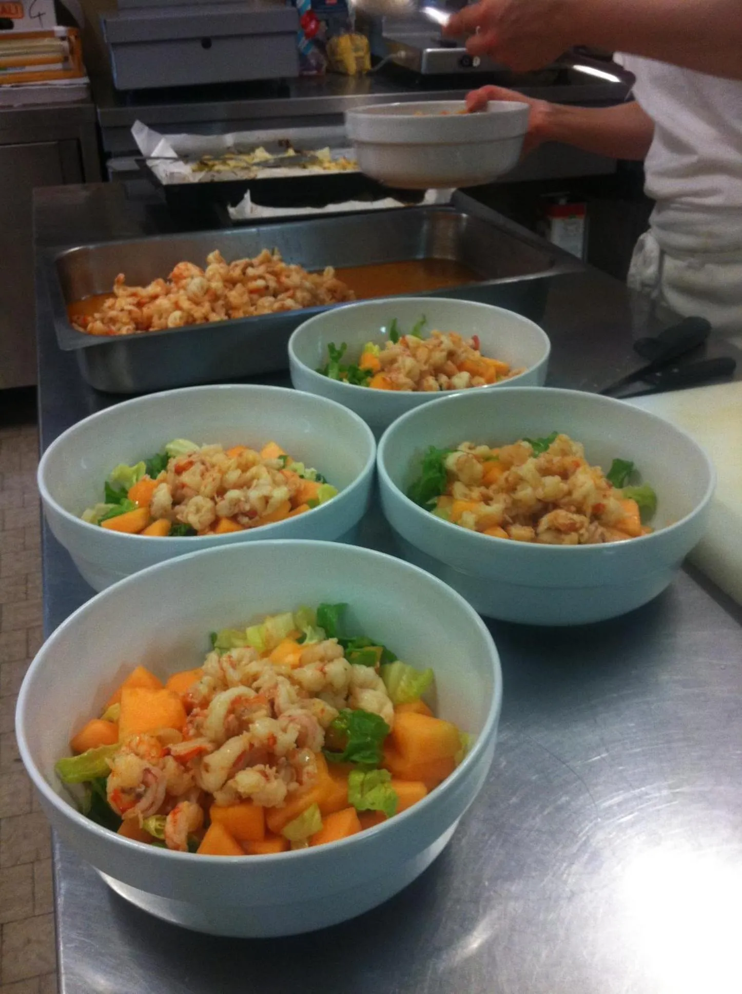 Lunch in Hotel Marilena