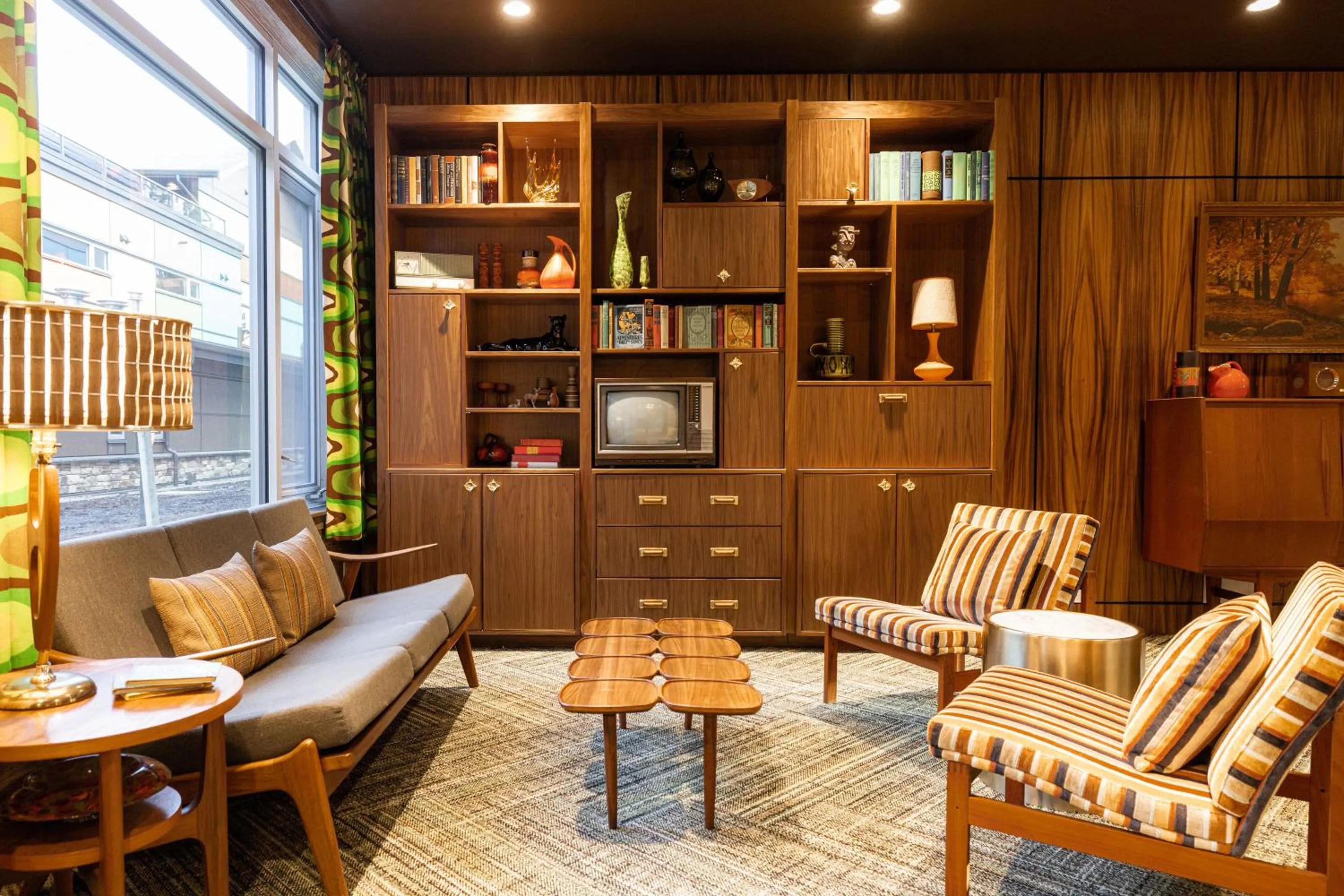 Seating area in Hotel Zed Tofino