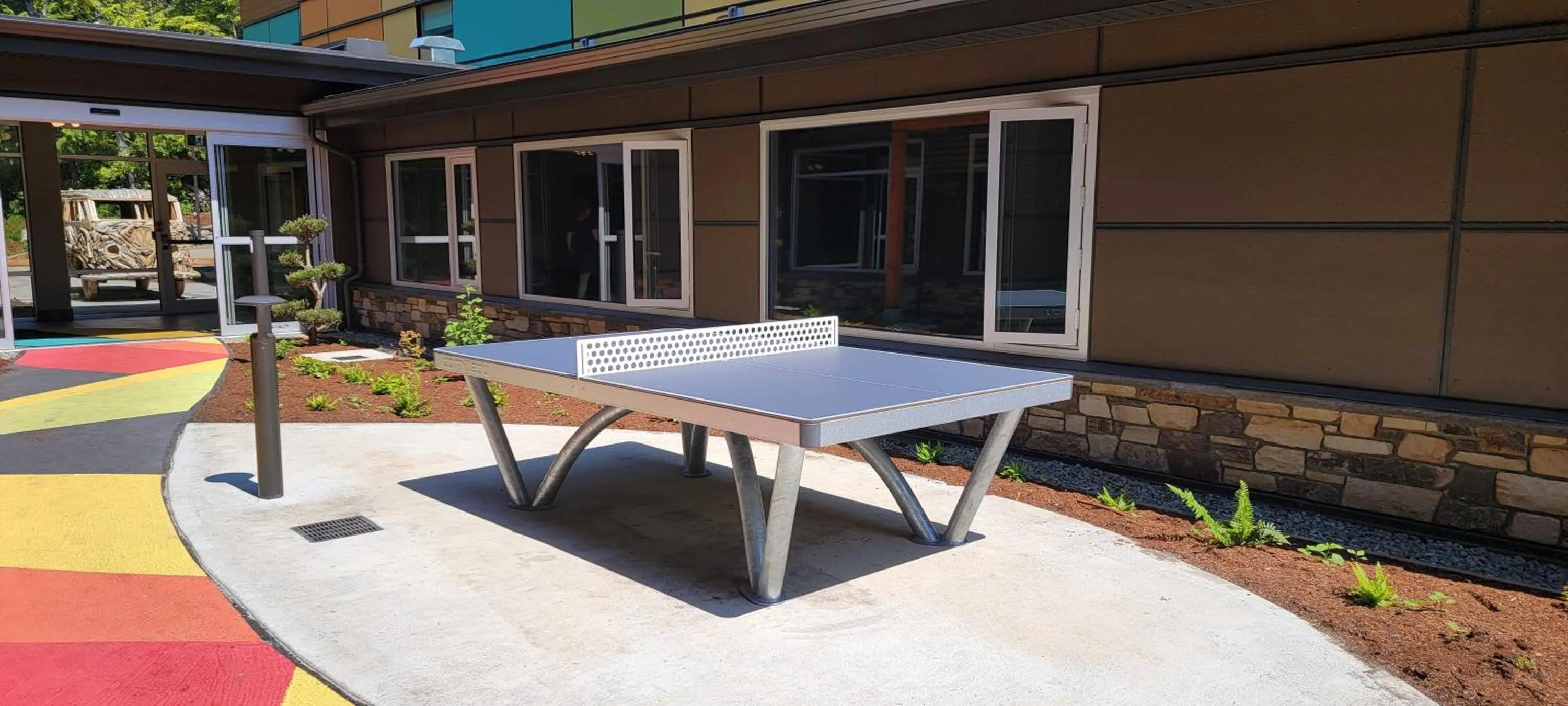 Table tennis in Hotel Zed Tofino