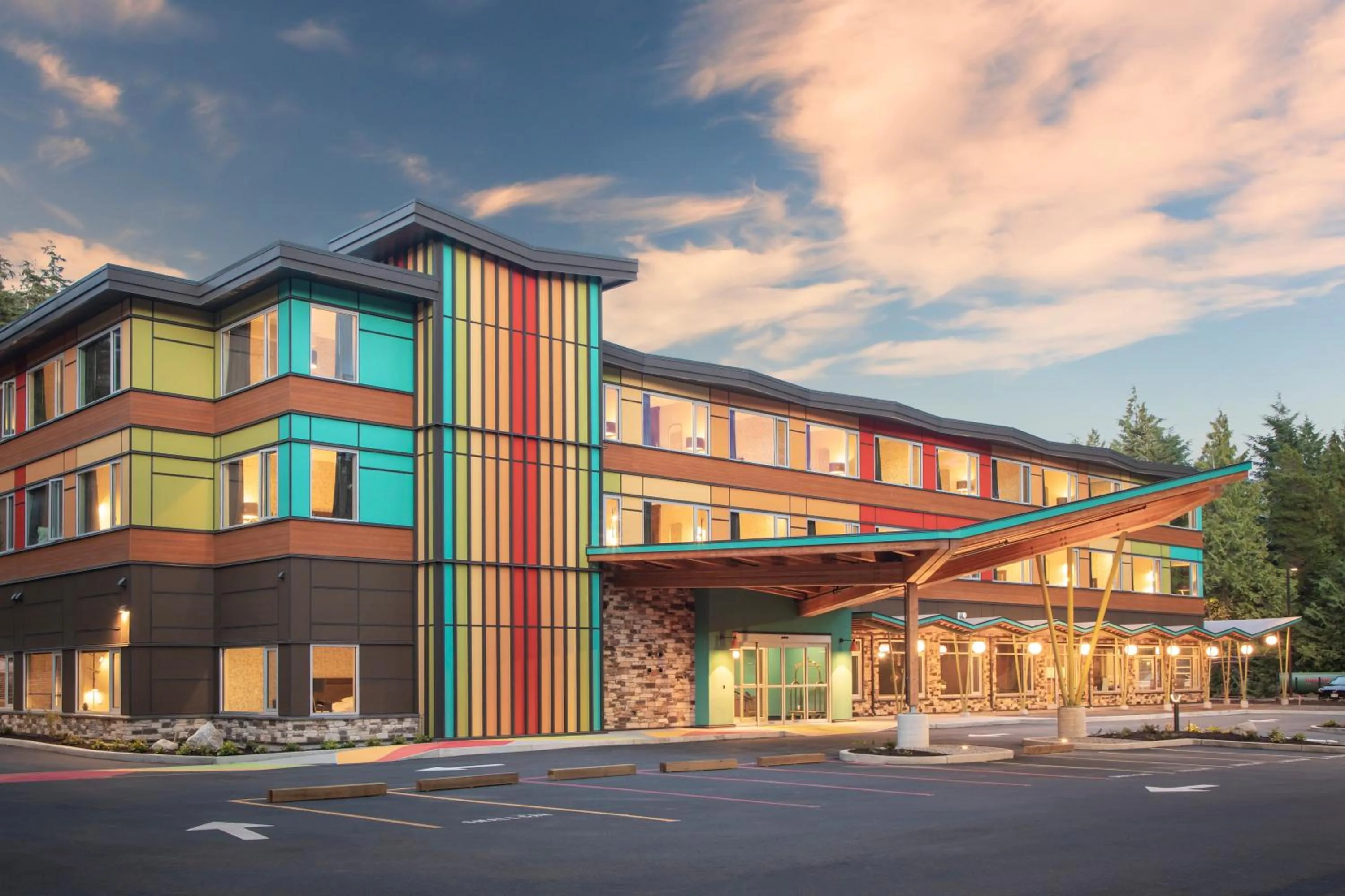 Property building in Hotel Zed Tofino