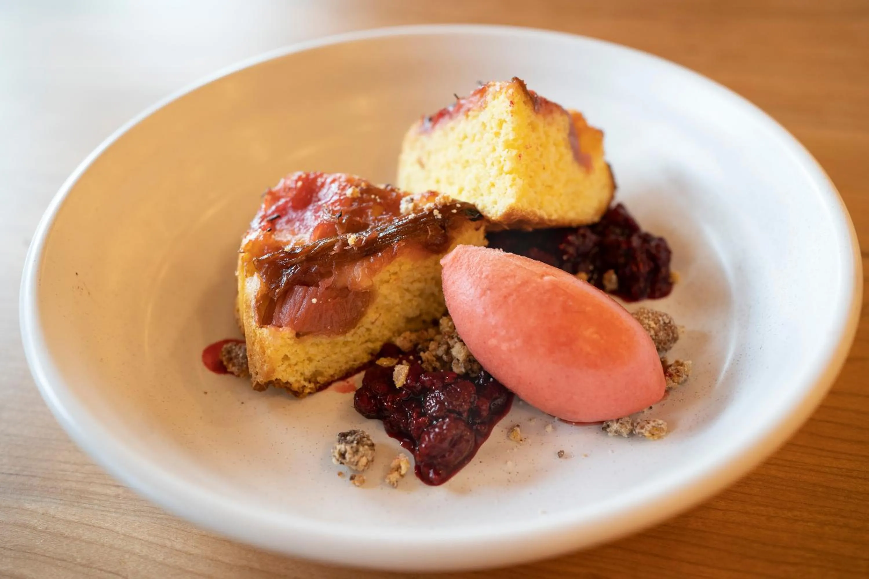 Food close-up in Hotel Zed Tofino