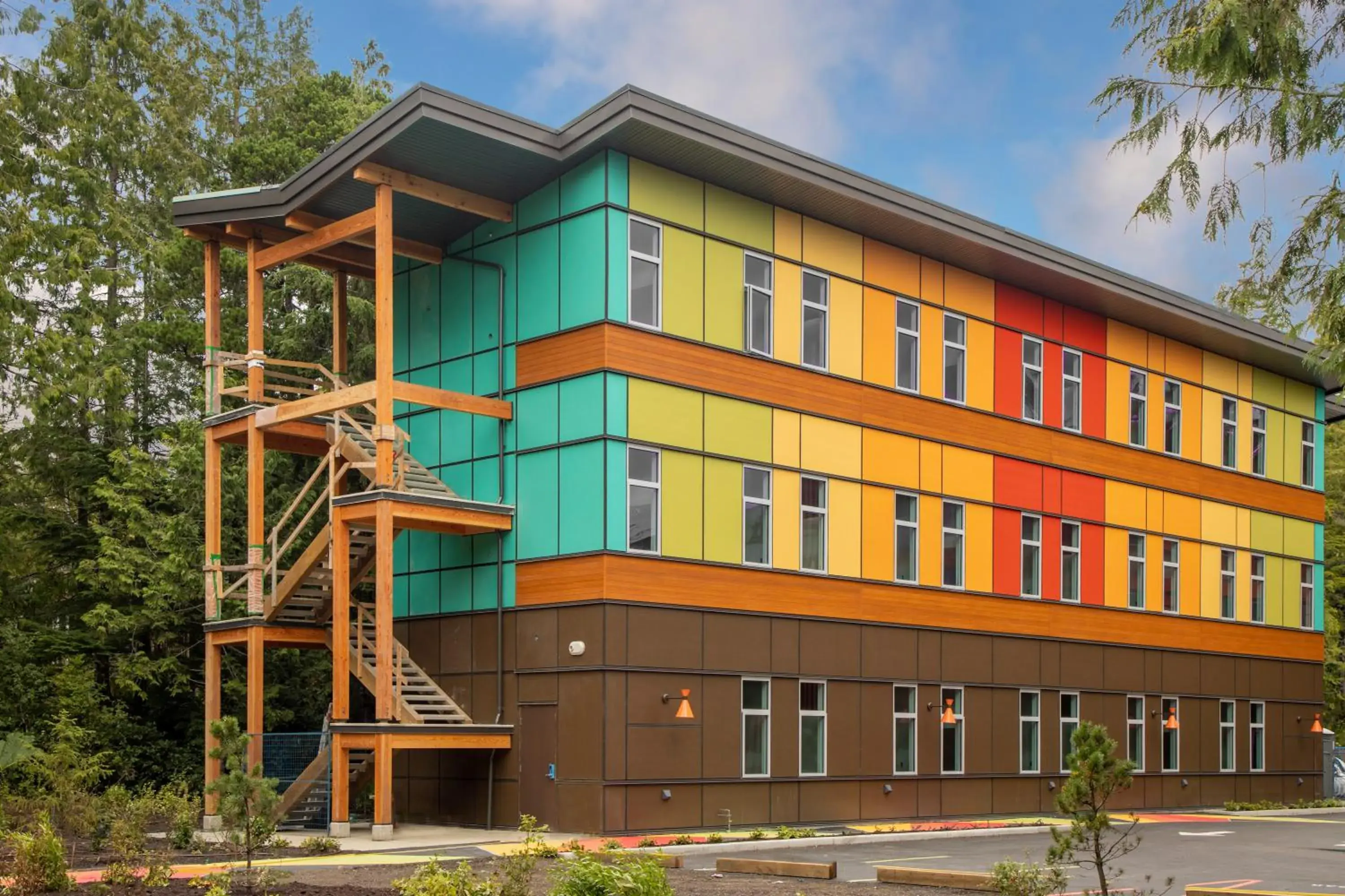 Property building in Hotel Zed Tofino Property building in Hotel Zed Tofino