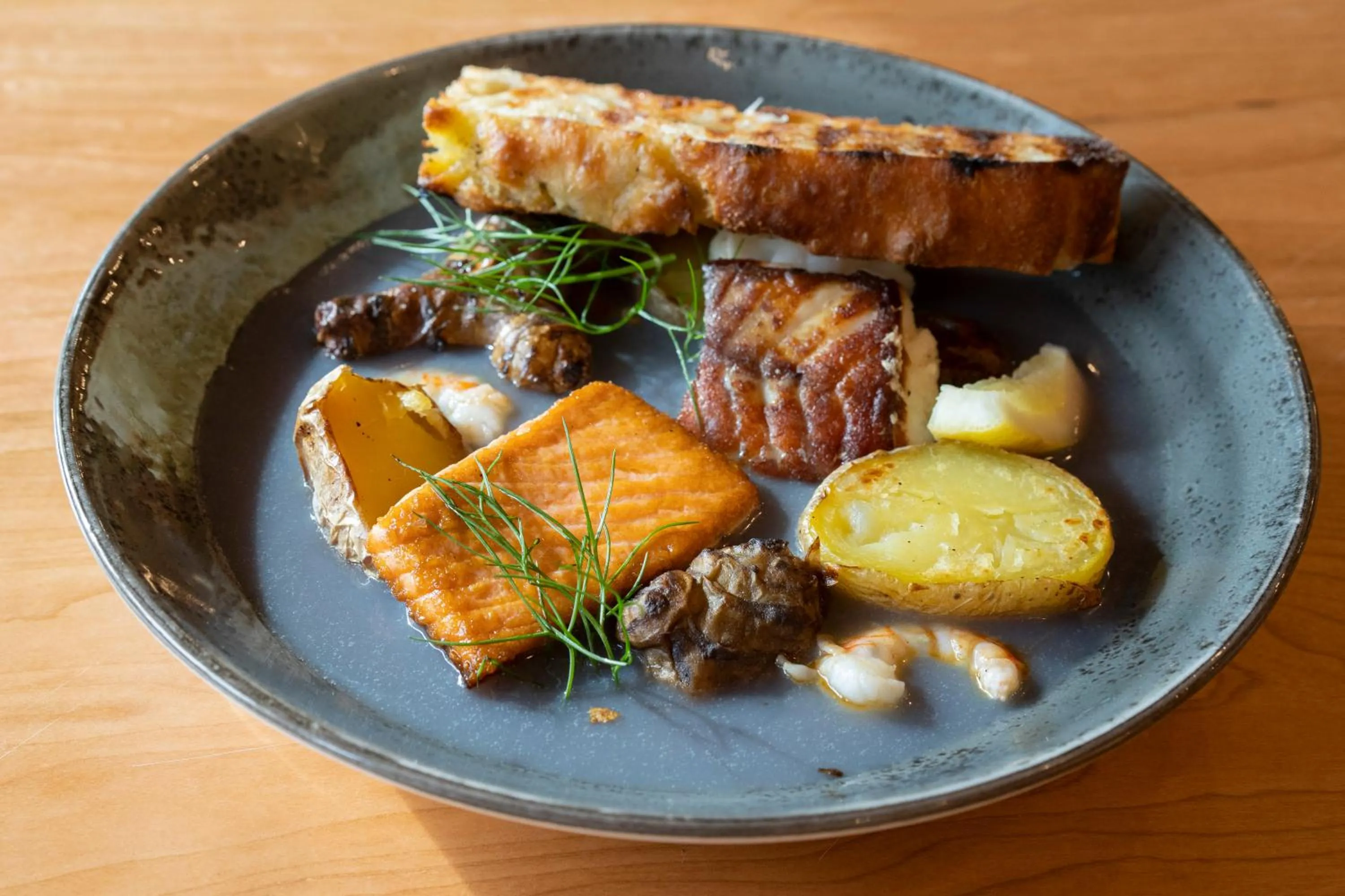 Food close-up in Hotel Zed Tofino