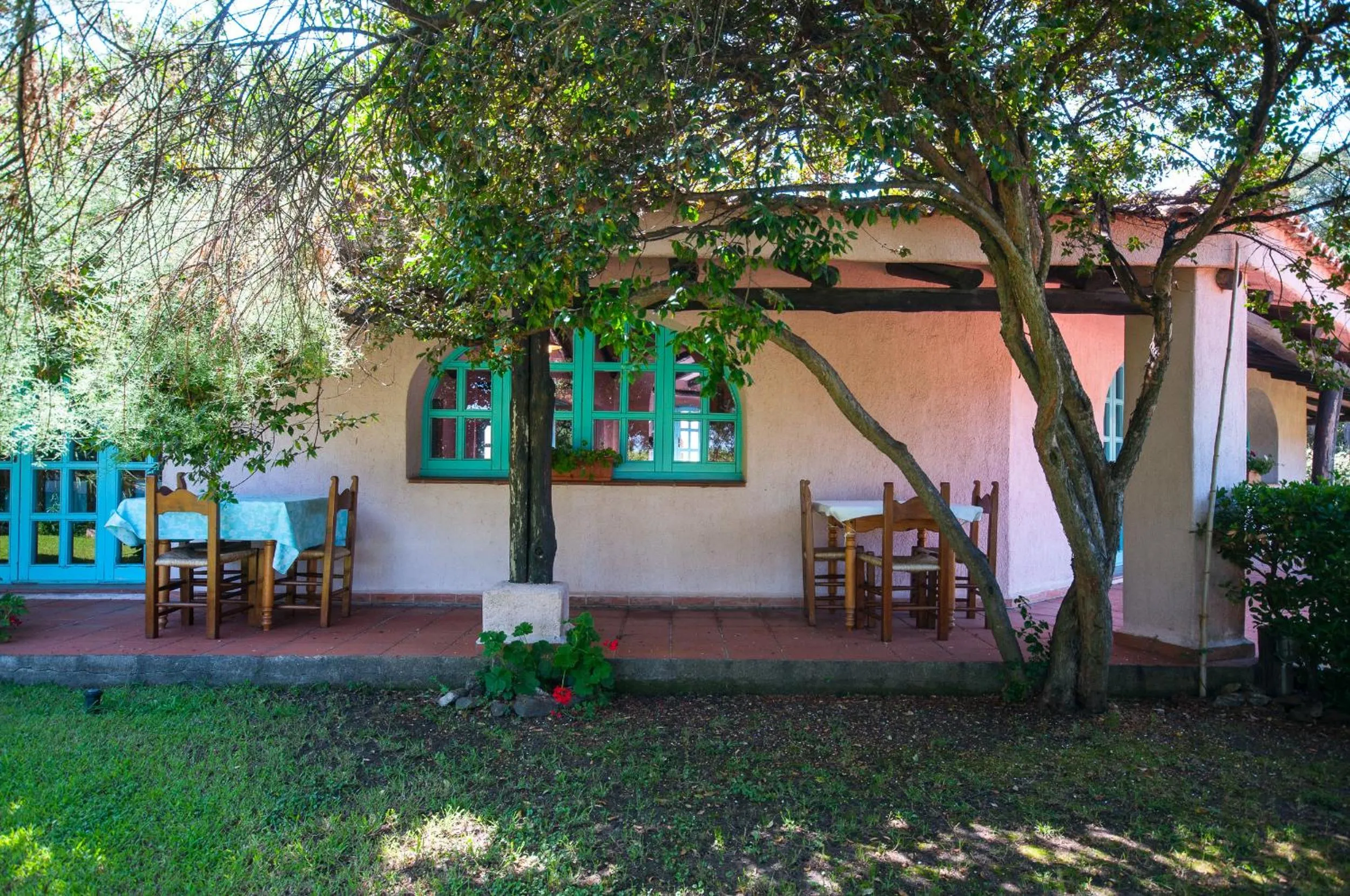 Patio in Hotel Scintilla
