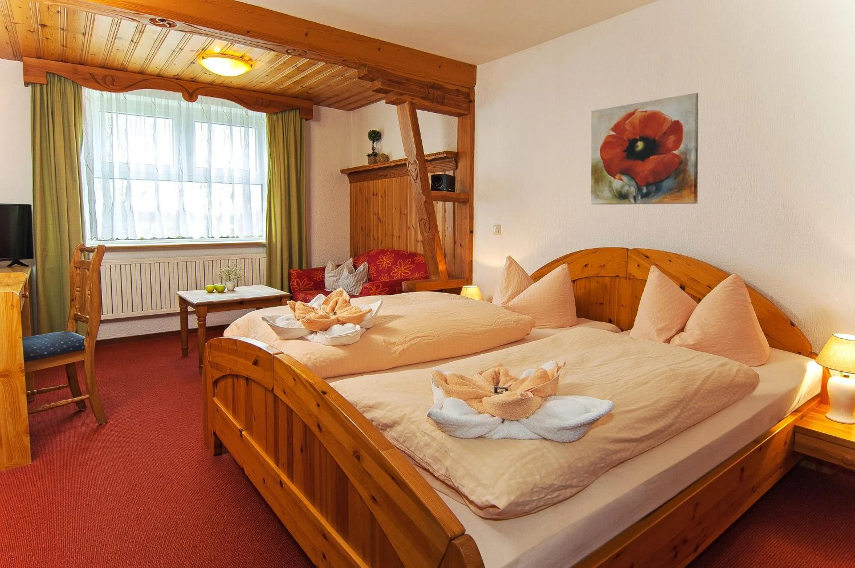 Photo of the whole room, Bed in Hotel garni Godenhof