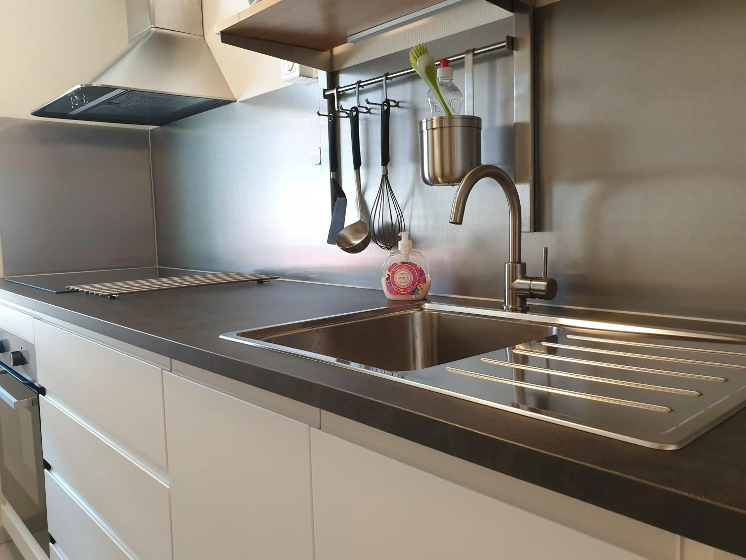 Communal kitchen in Den Sovande Älgen