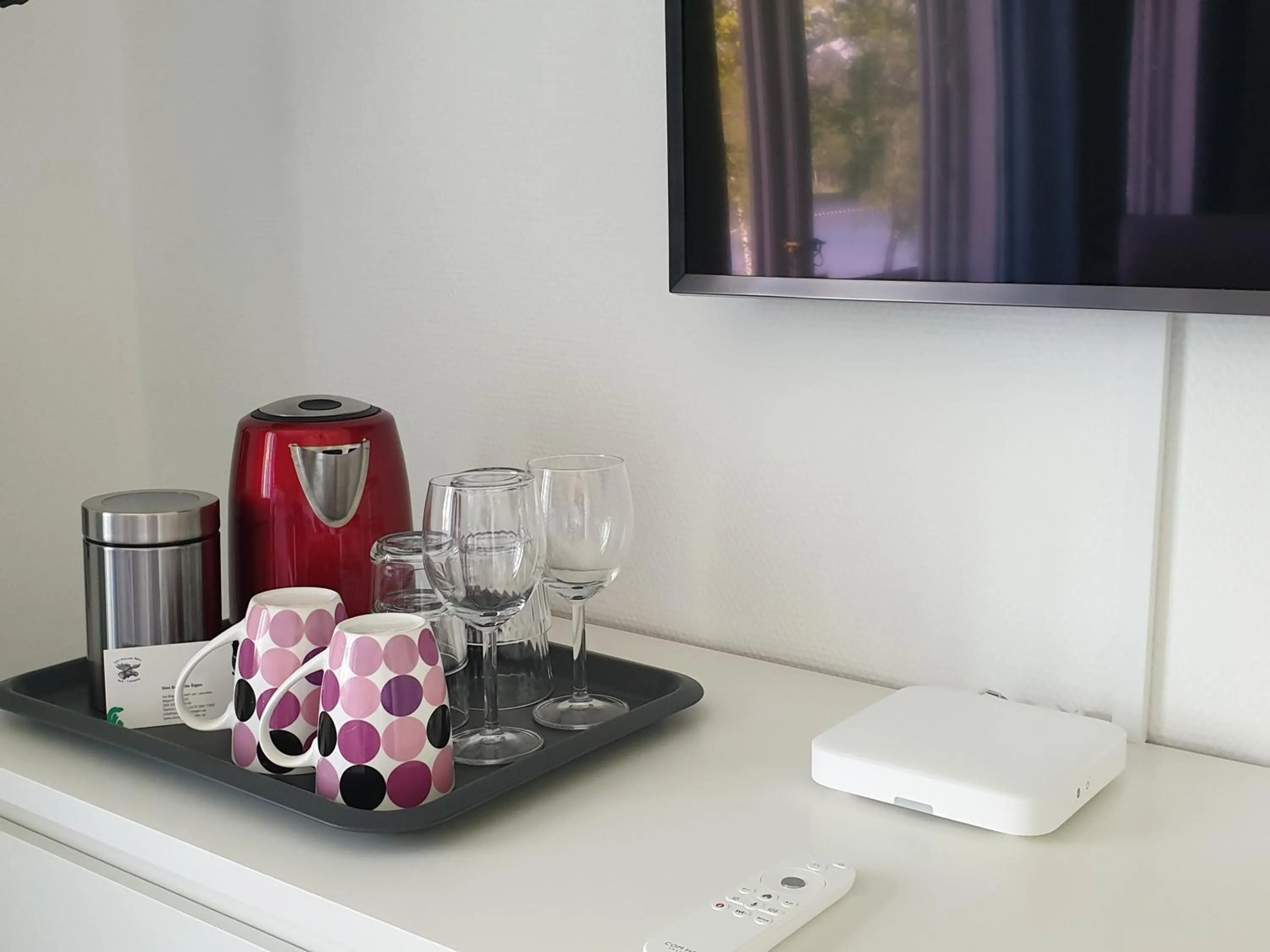 Coffee/tea facilities in Den Sovande Älgen