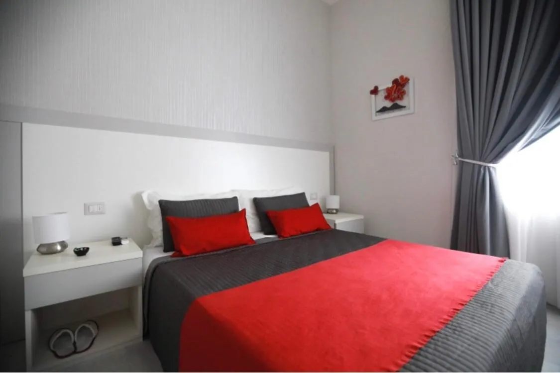 Bed in Chiaia Guest House