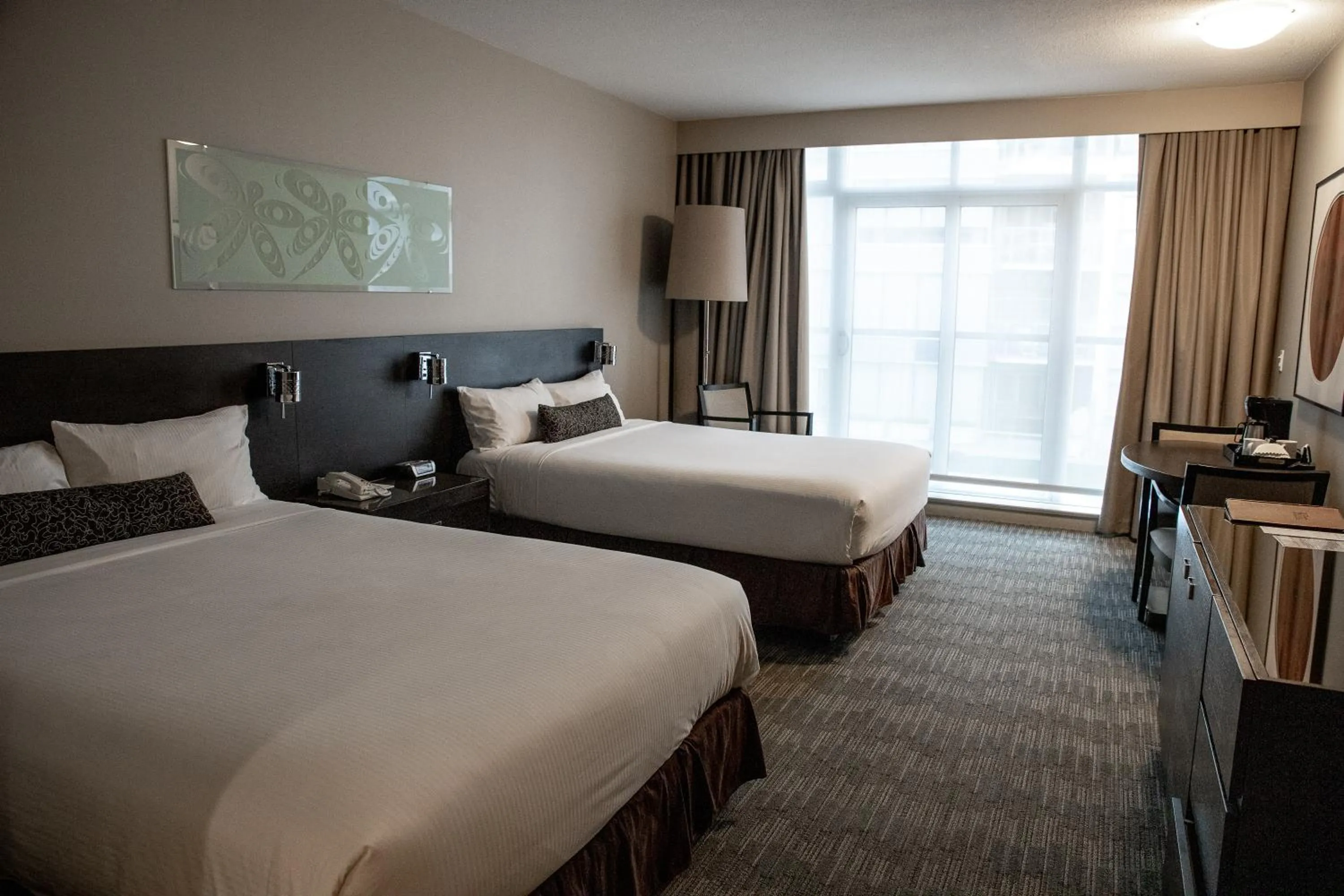 Bed in The Sidney Pier Hotel & Spa