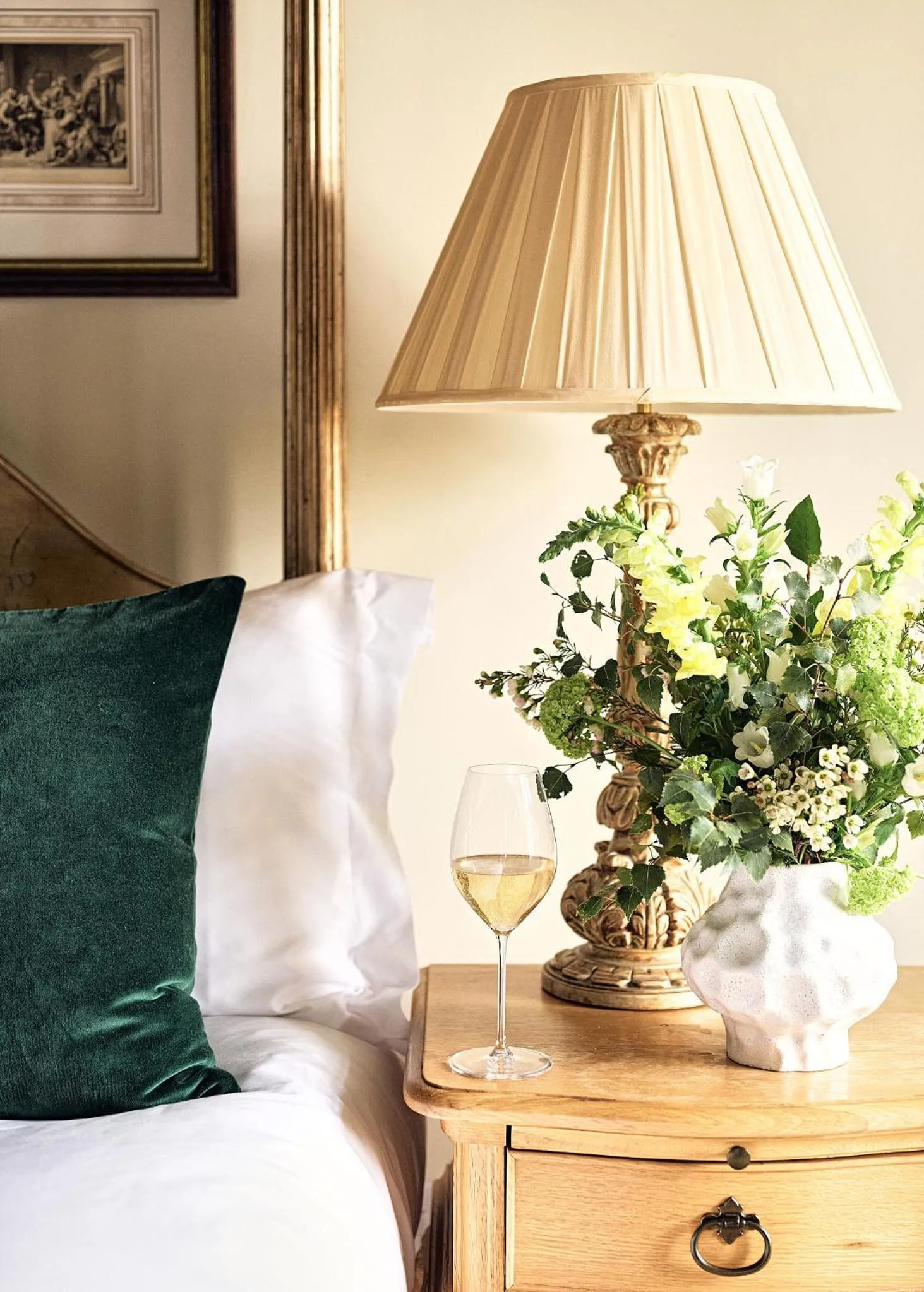 Bedroom in Fawsley Hall Hotel