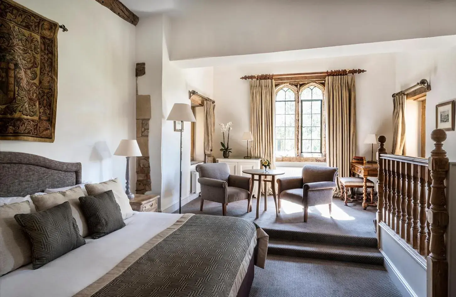 Luxury Double Room in Fawsley Hall Hotel Luxury Double Room in Fawsley Hall Hotel