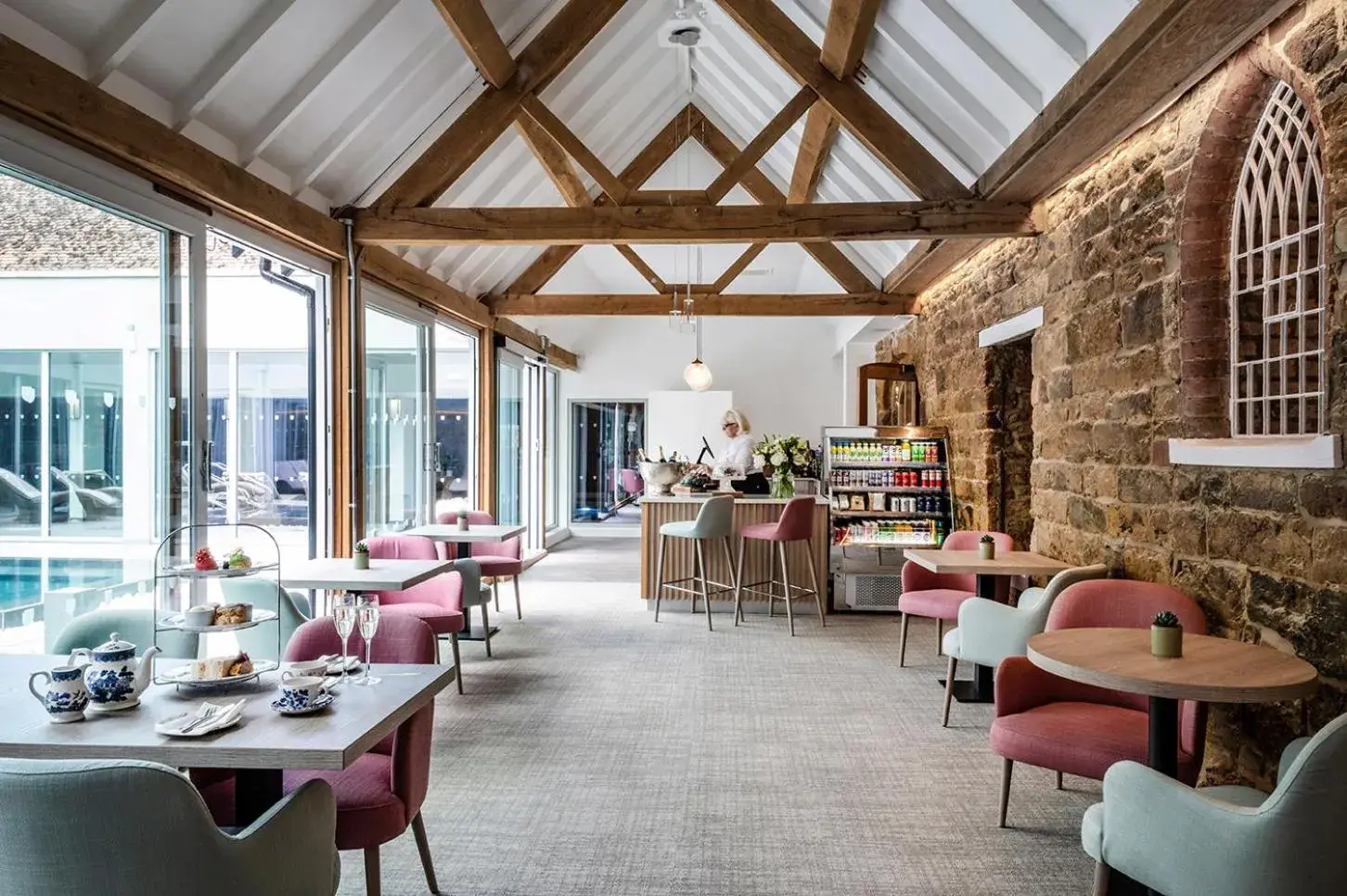 Restaurant/places to eat in Fawsley Hall Hotel Restaurant/places to eat in Fawsley Hall Hotel