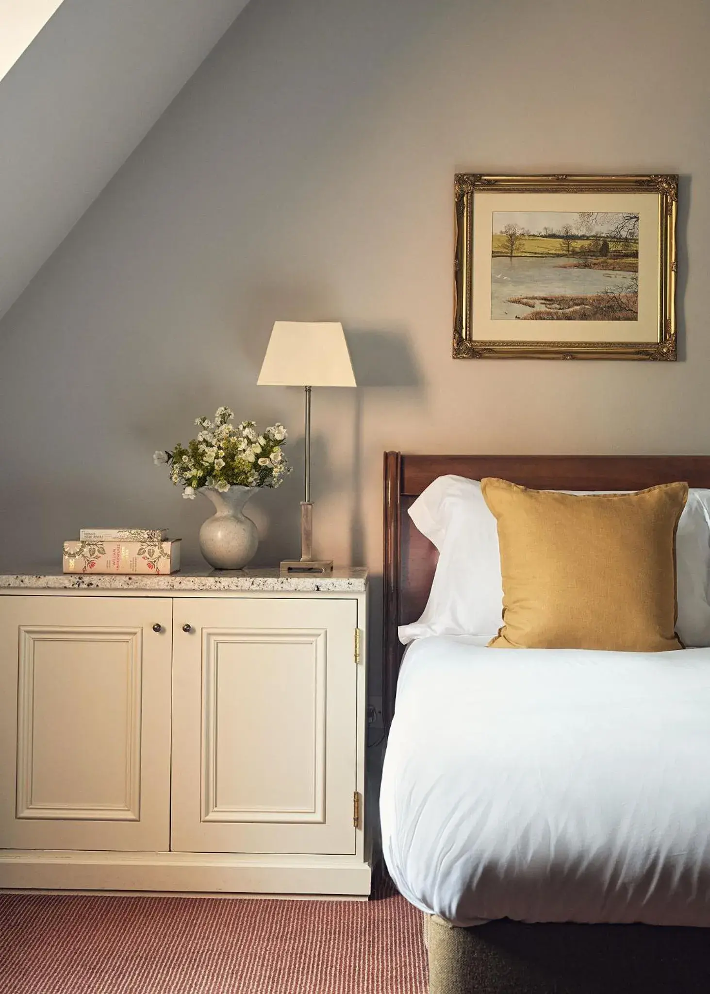 Bedroom, Bed in Fawsley Hall Hotel Bedroom, Bed in Fawsley Hall Hotel