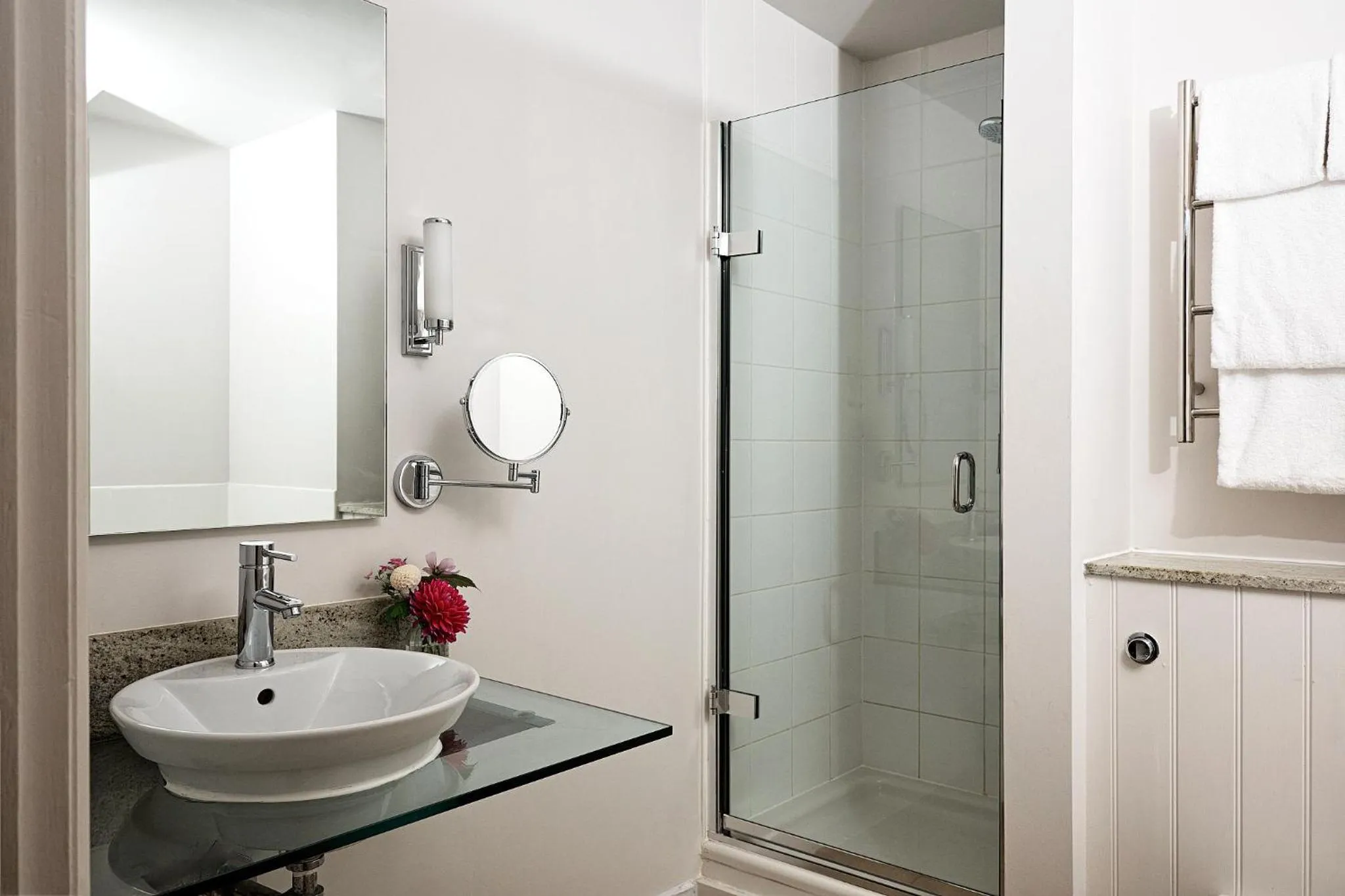 Bathroom in Fawsley Hall Hotel