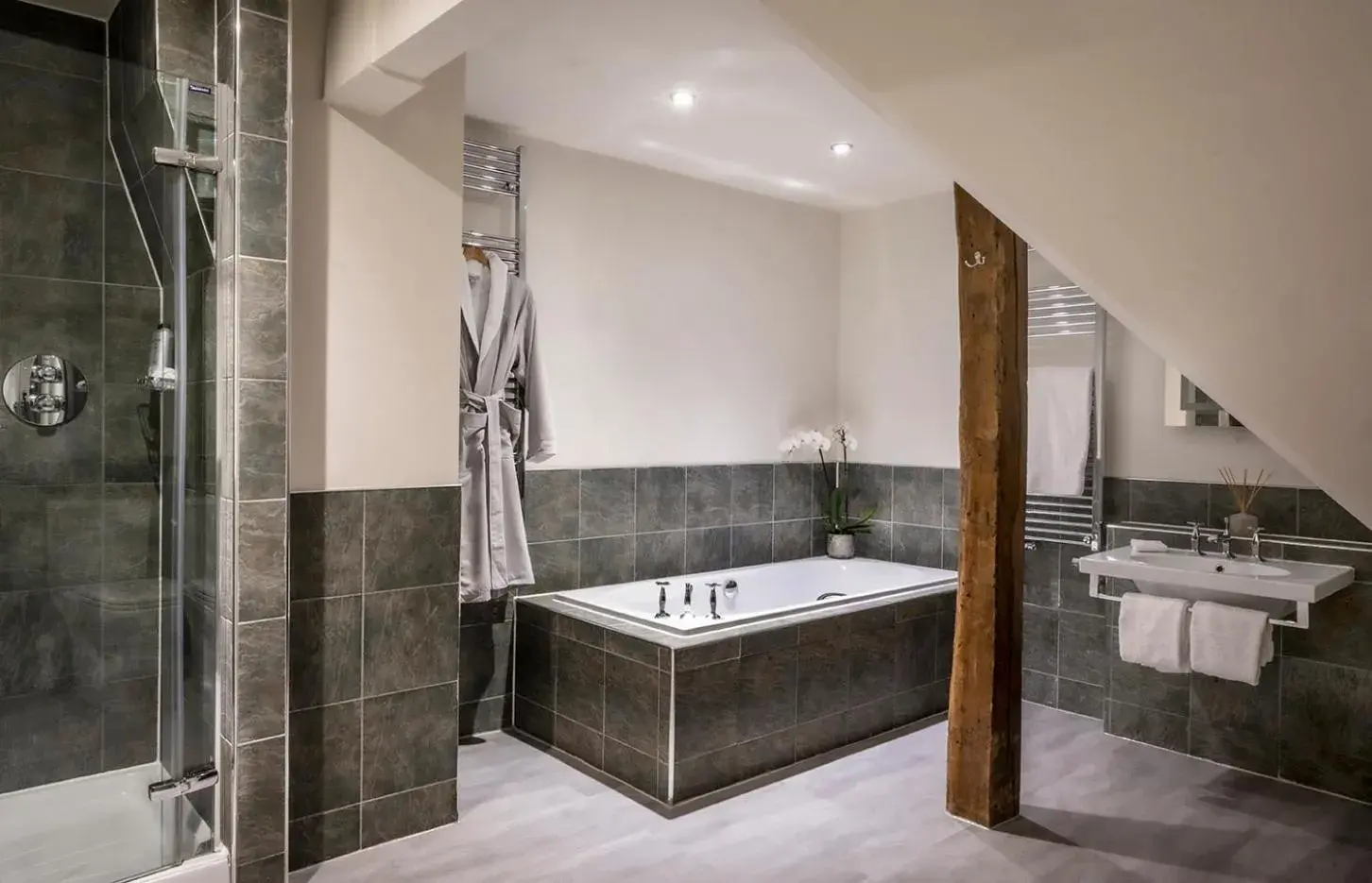 Bathroom in Fawsley Hall Hotel Bathroom in Fawsley Hall Hotel