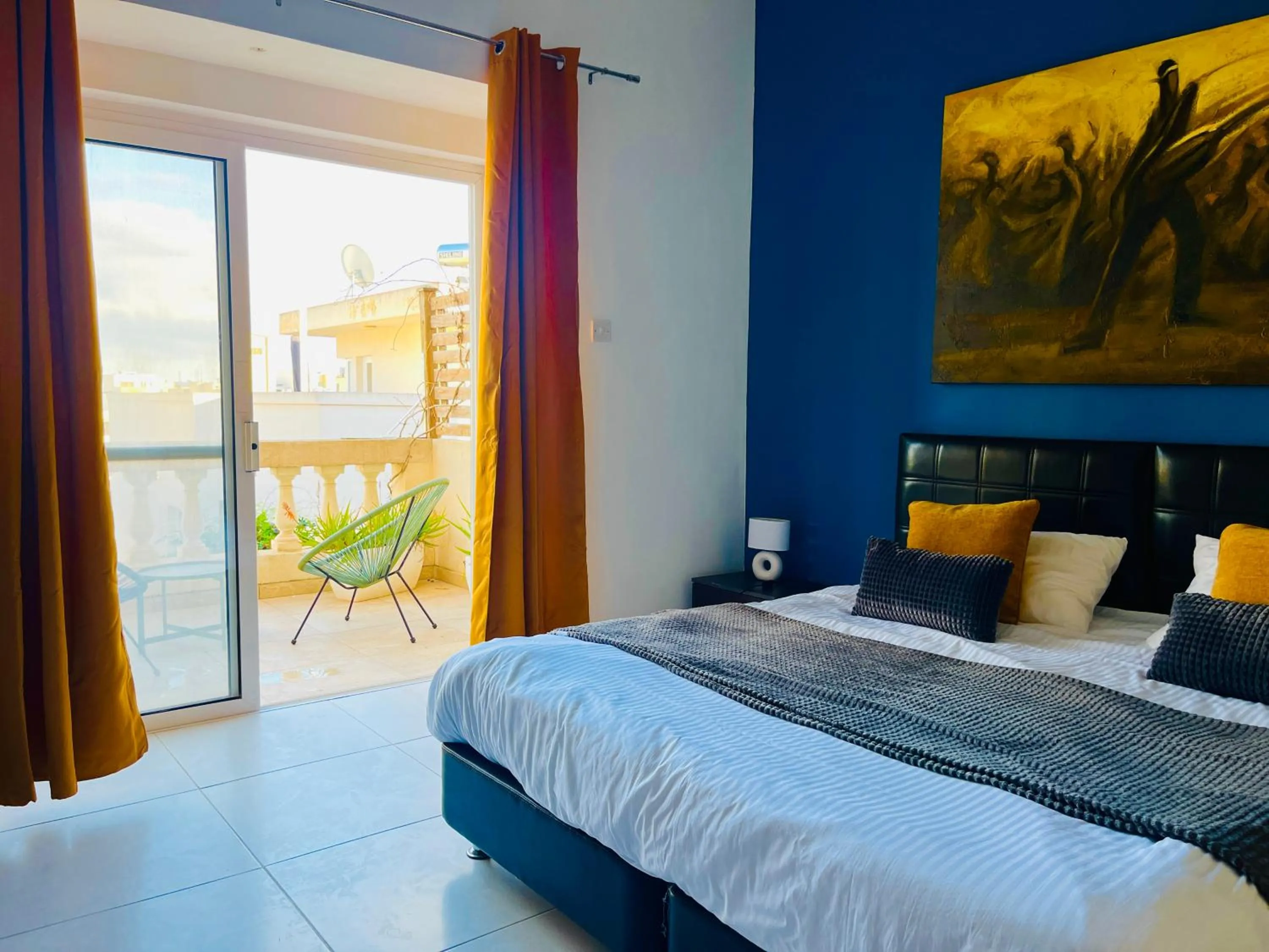 Balcony/Terrace, Bed in 8villa