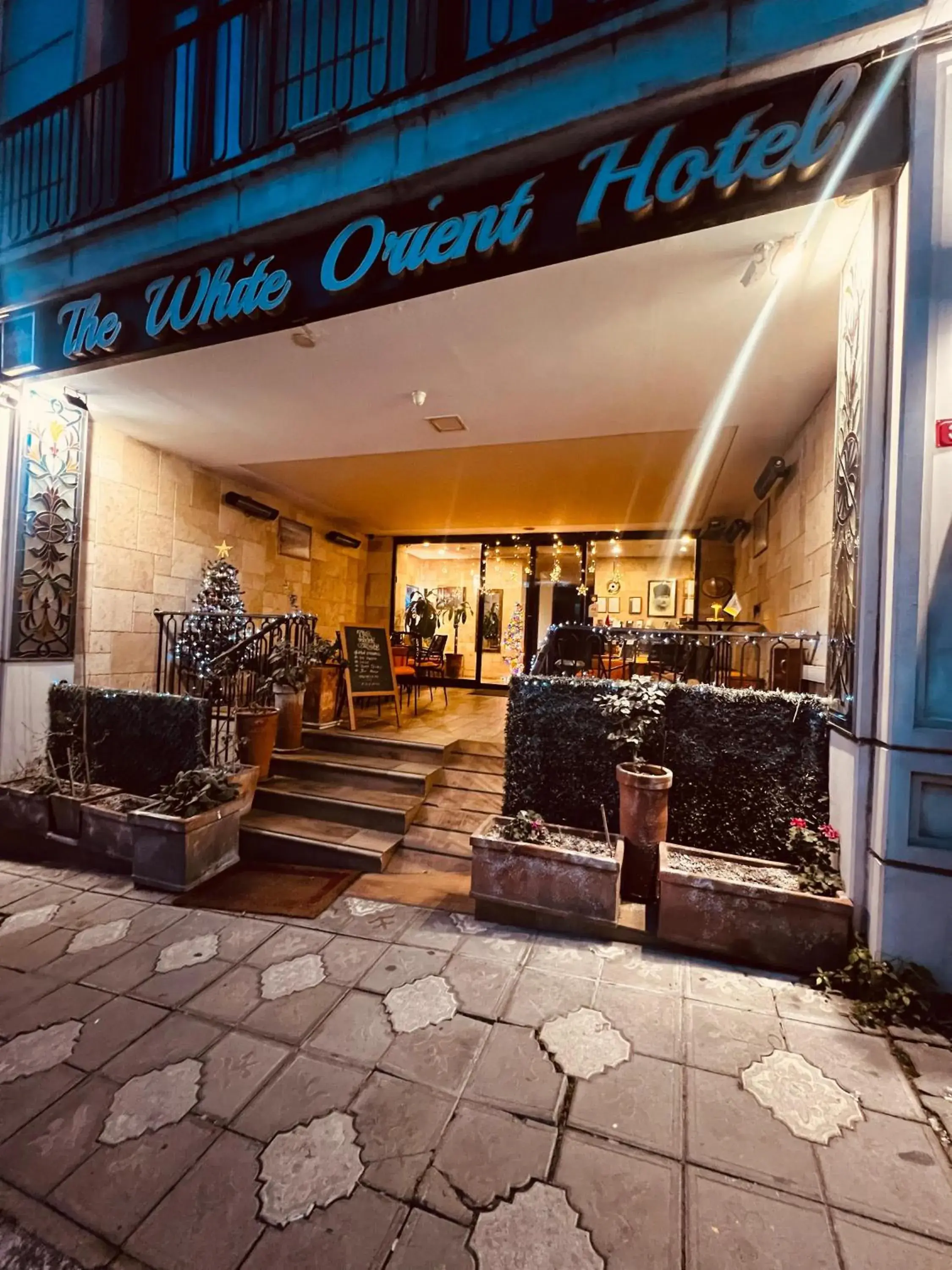 Facade/entrance in The White Orient Hotel Facade/entrance in The White Orient Hotel