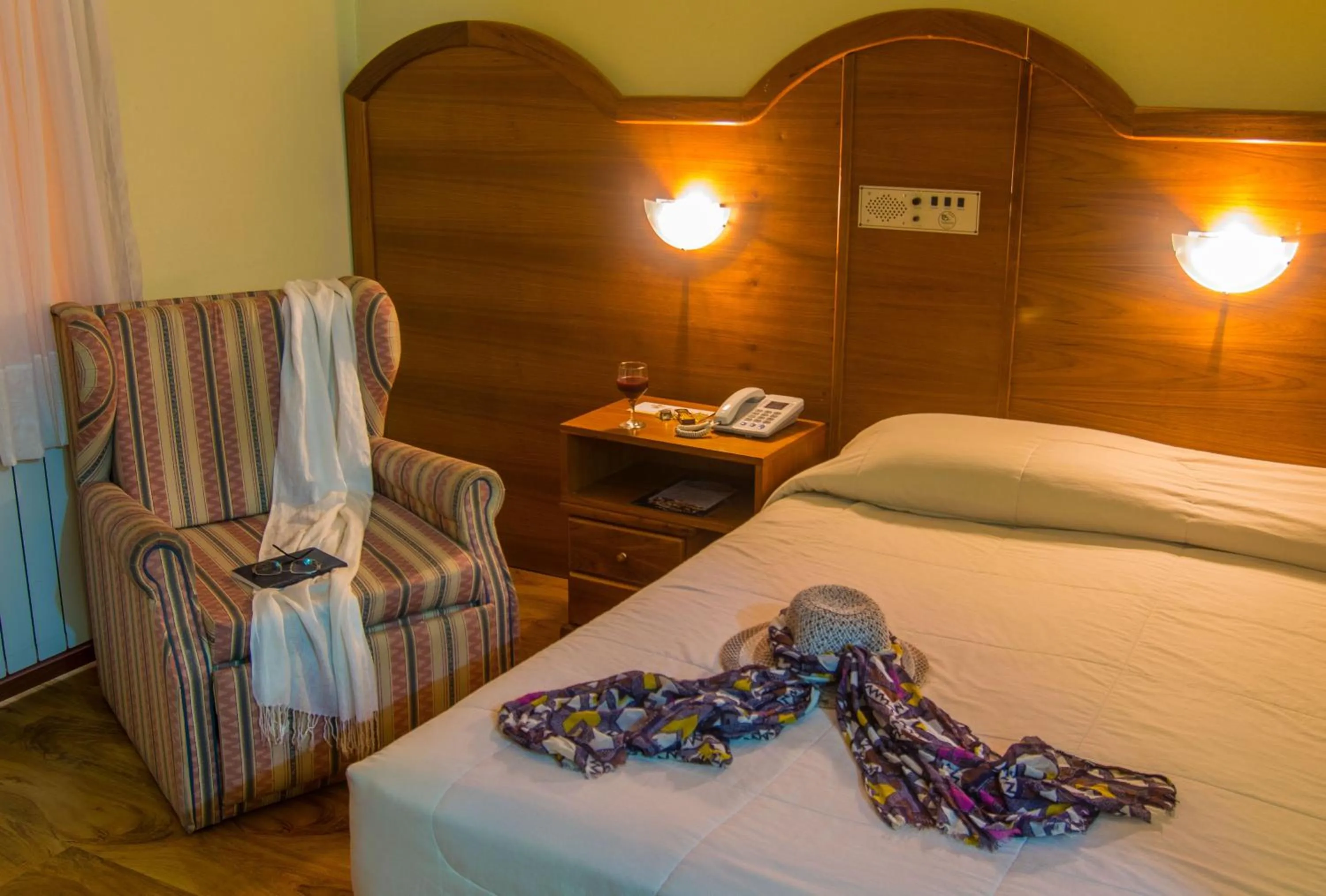 Bedroom, Bed in Hotel Sky Gramado