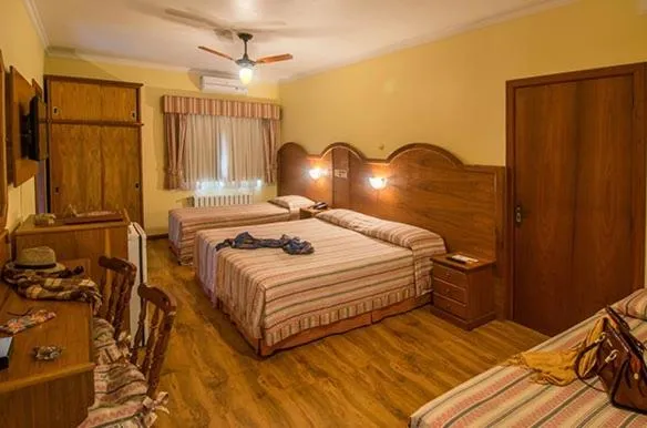 Bed in Hotel Sky Gramado