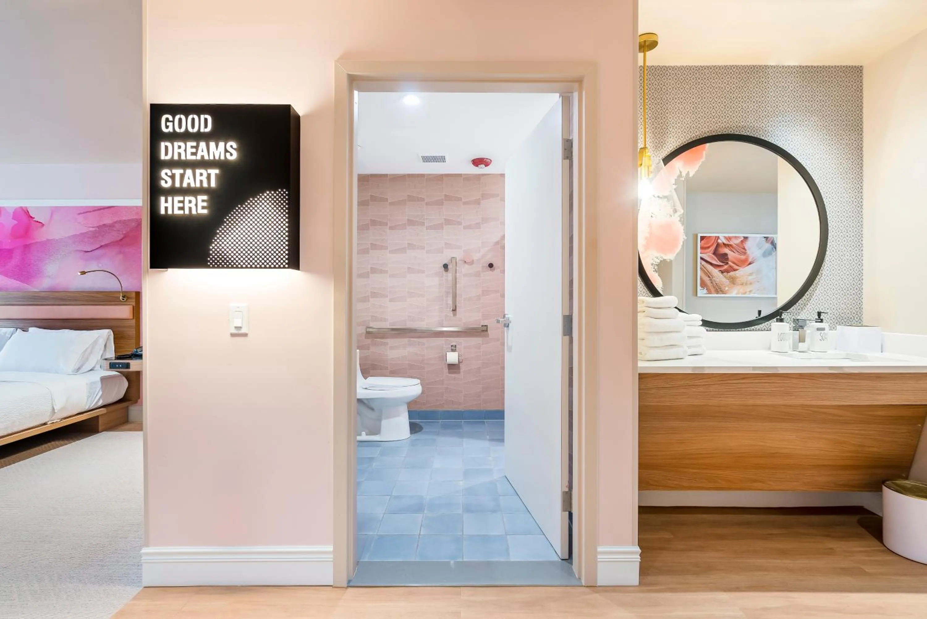 Bathroom in The Bentley Hotel Southampton