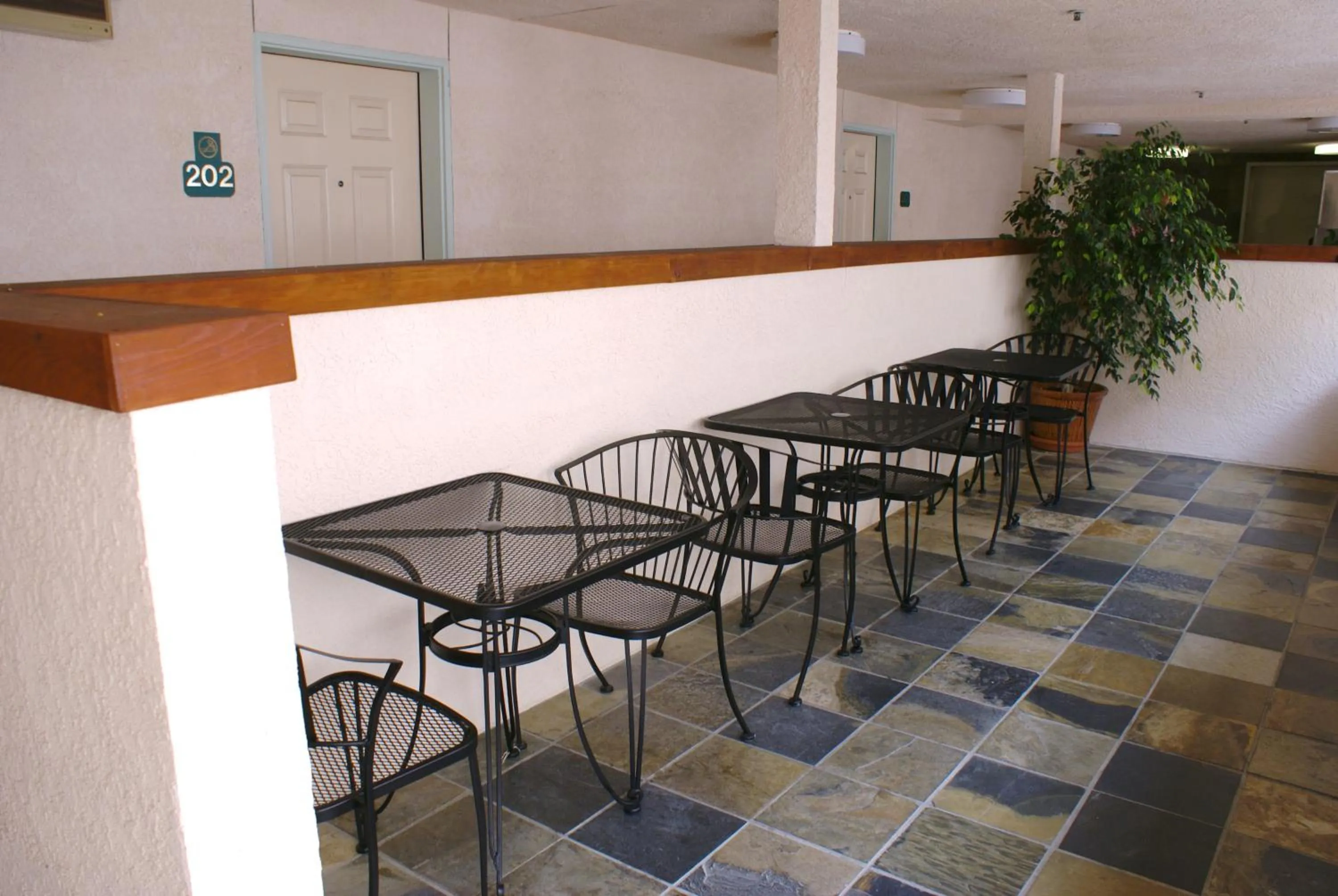 Balcony/Terrace in Airport Inn