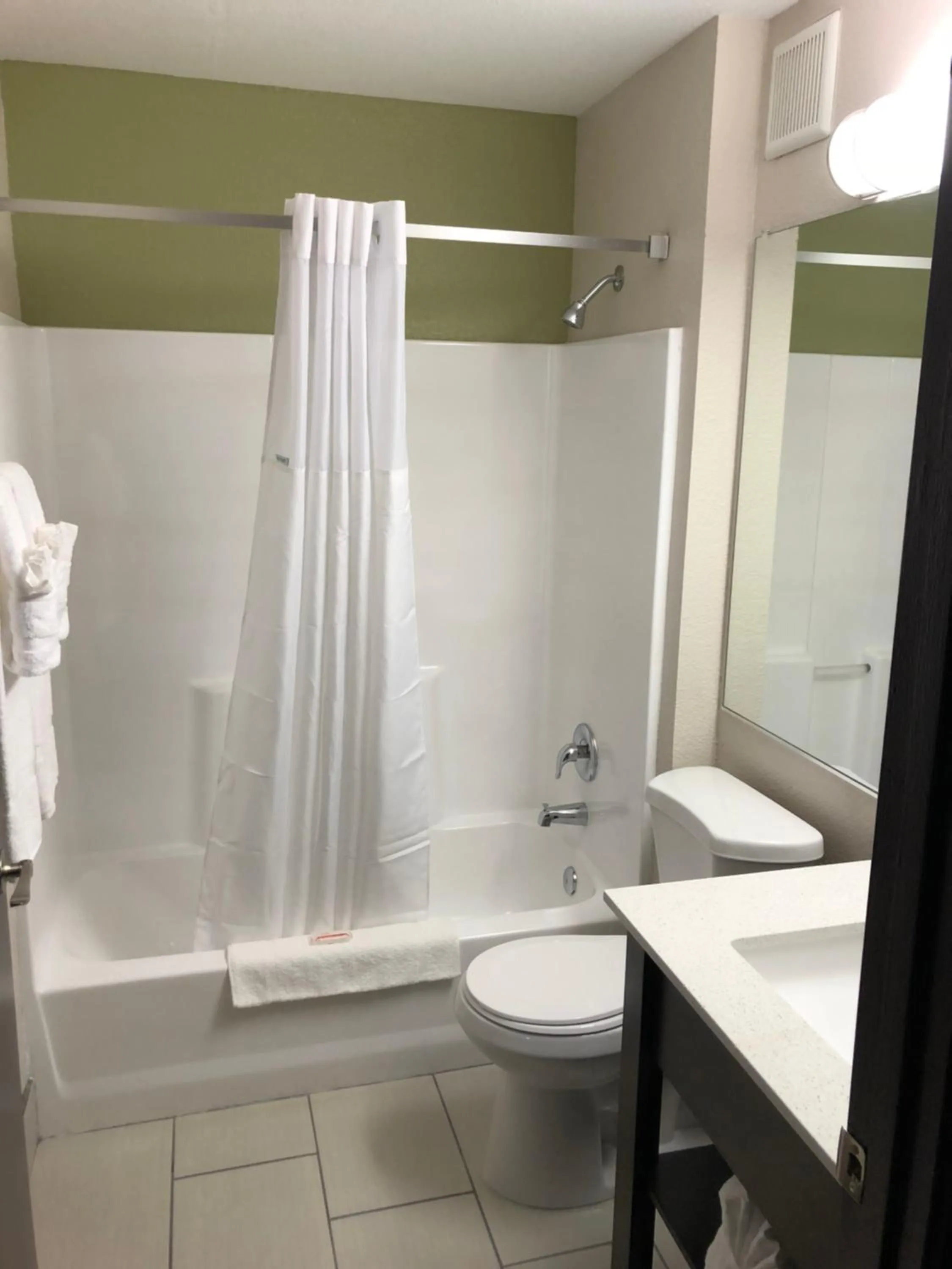 Shower in Baymont by Wyndham Phoenix I-10 near 51st Ave