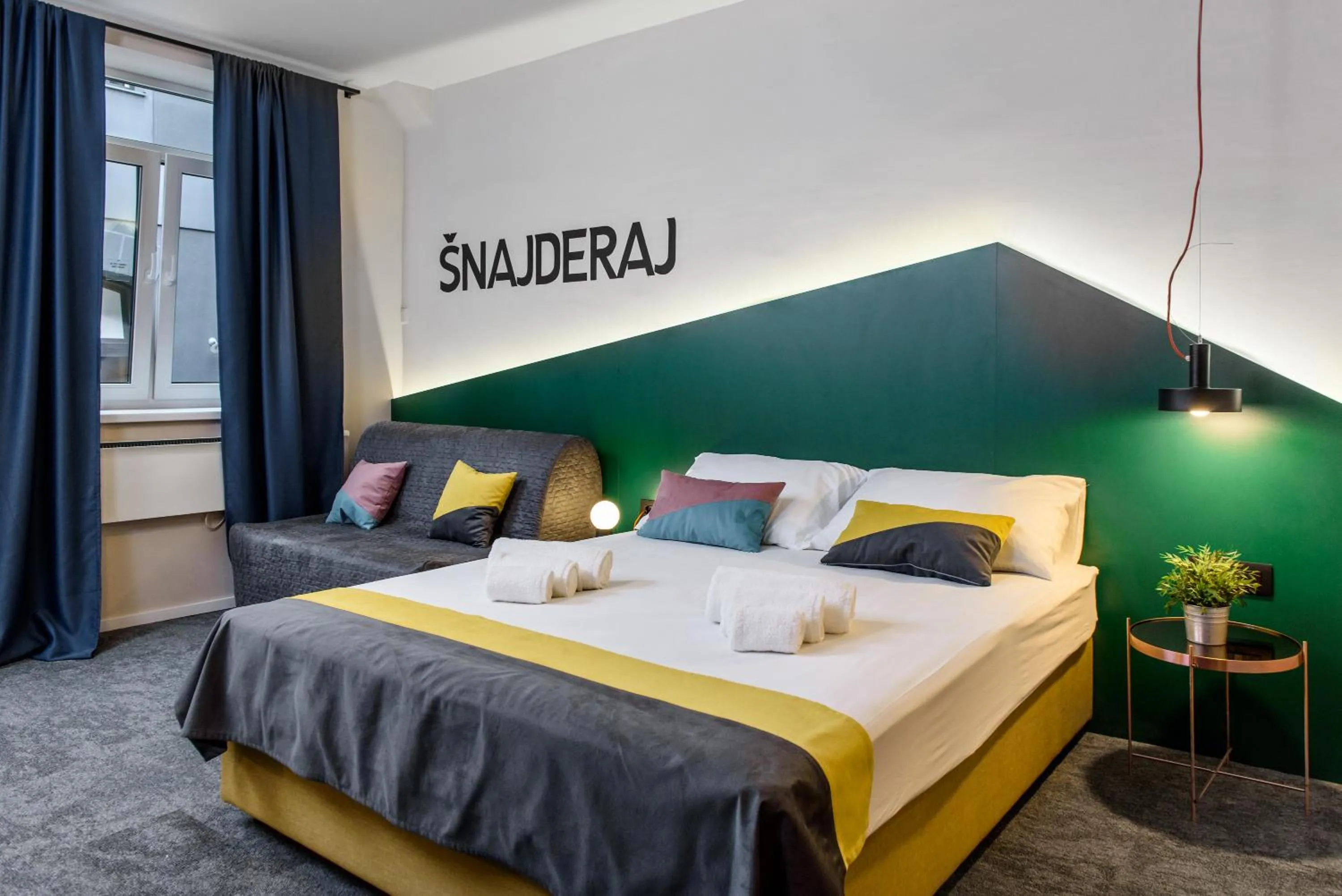 Bed in Stay Swanky Bed & Breakfast