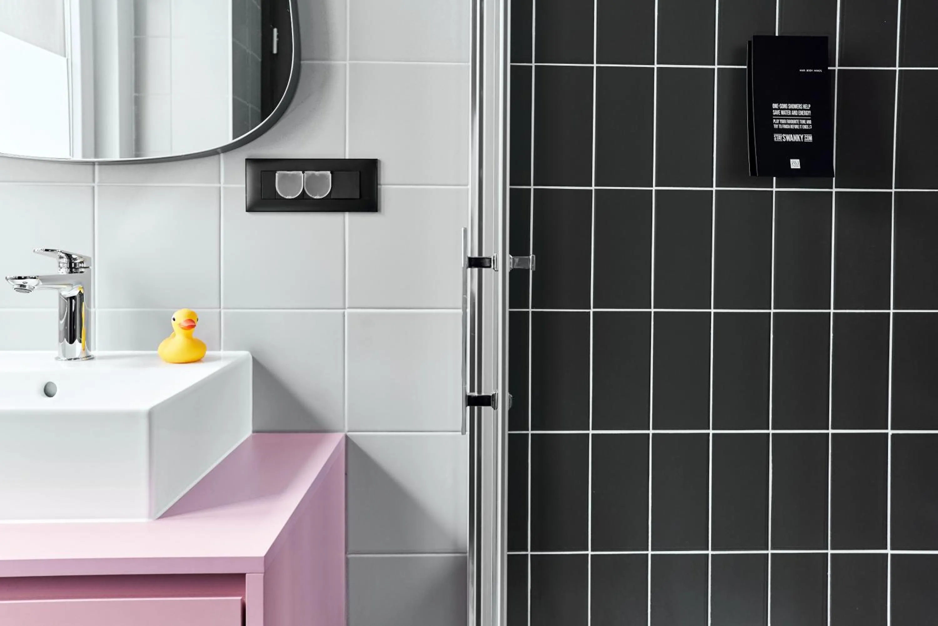 Bathroom in Stay Swanky Bed & Breakfast