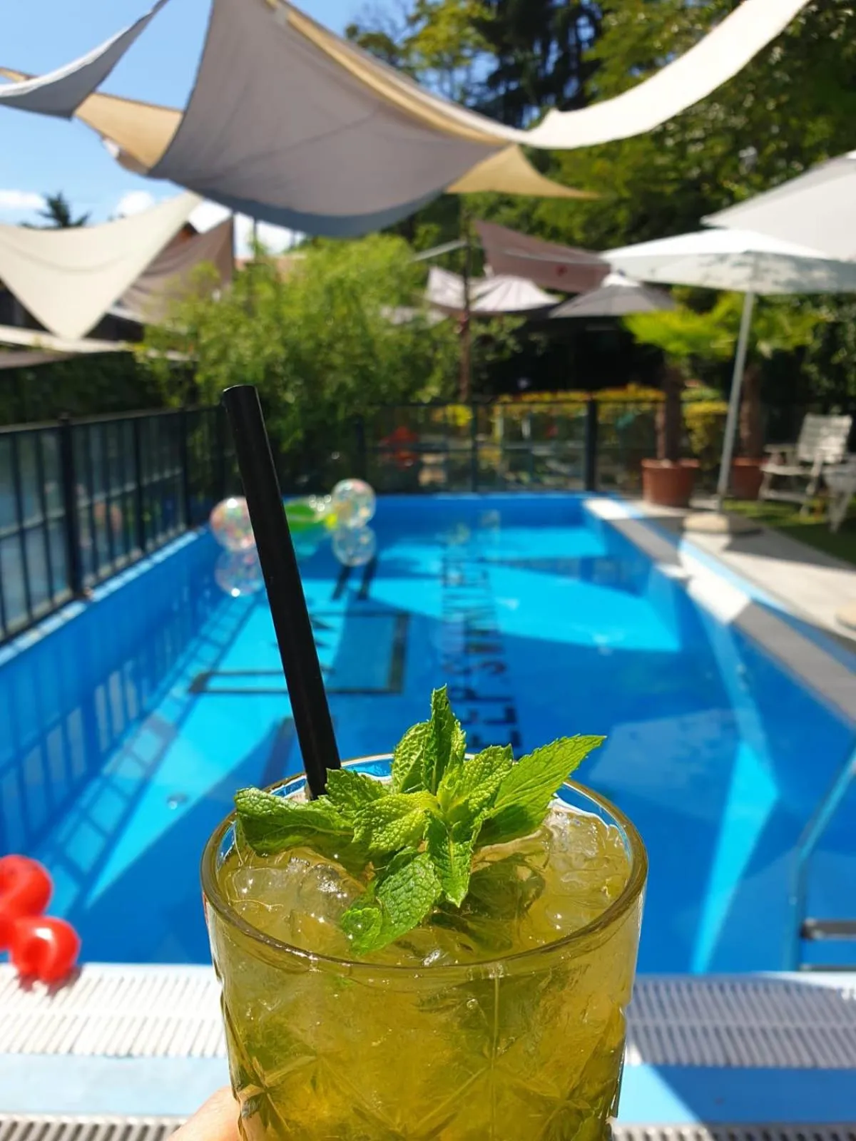 Swimming pool in Stay Swanky Bed & Breakfast