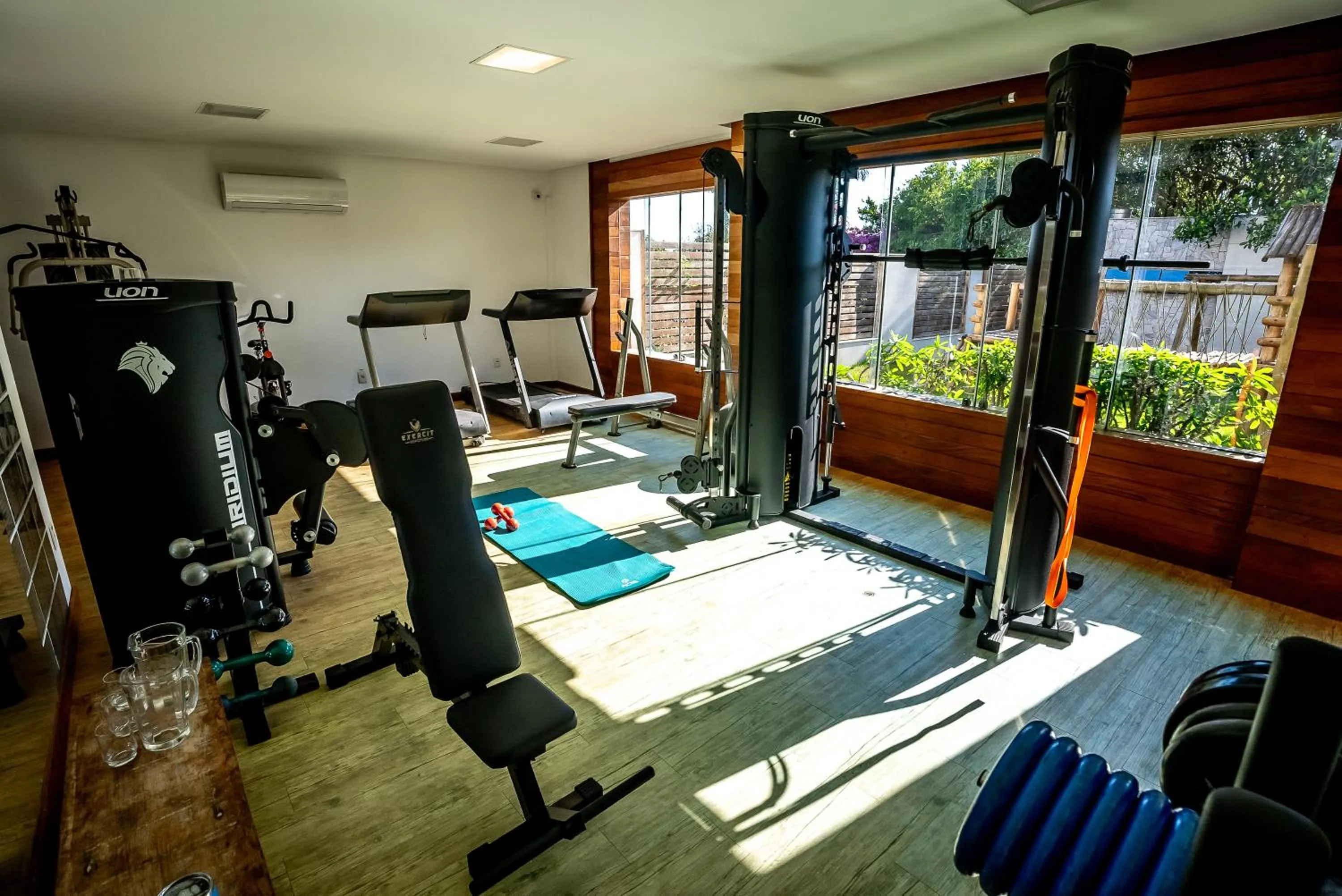 Fitness centre/facilities in Hotel Pontal de Ubu
