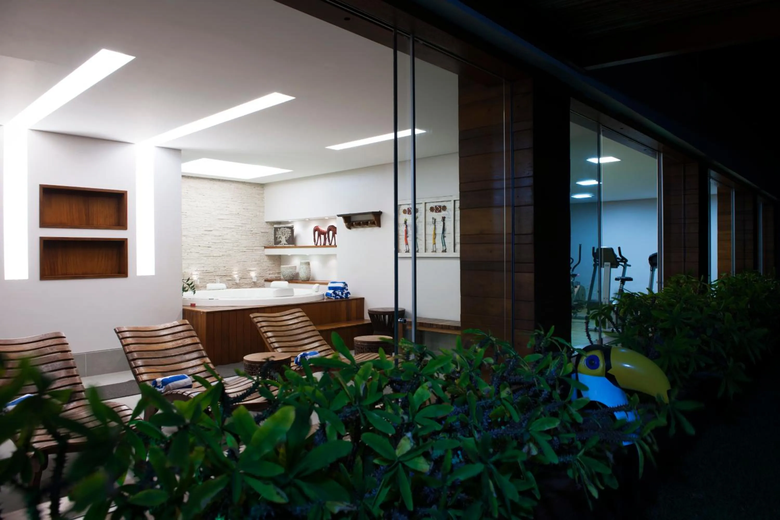 Hot Tub in Hotel Pontal de Ubu