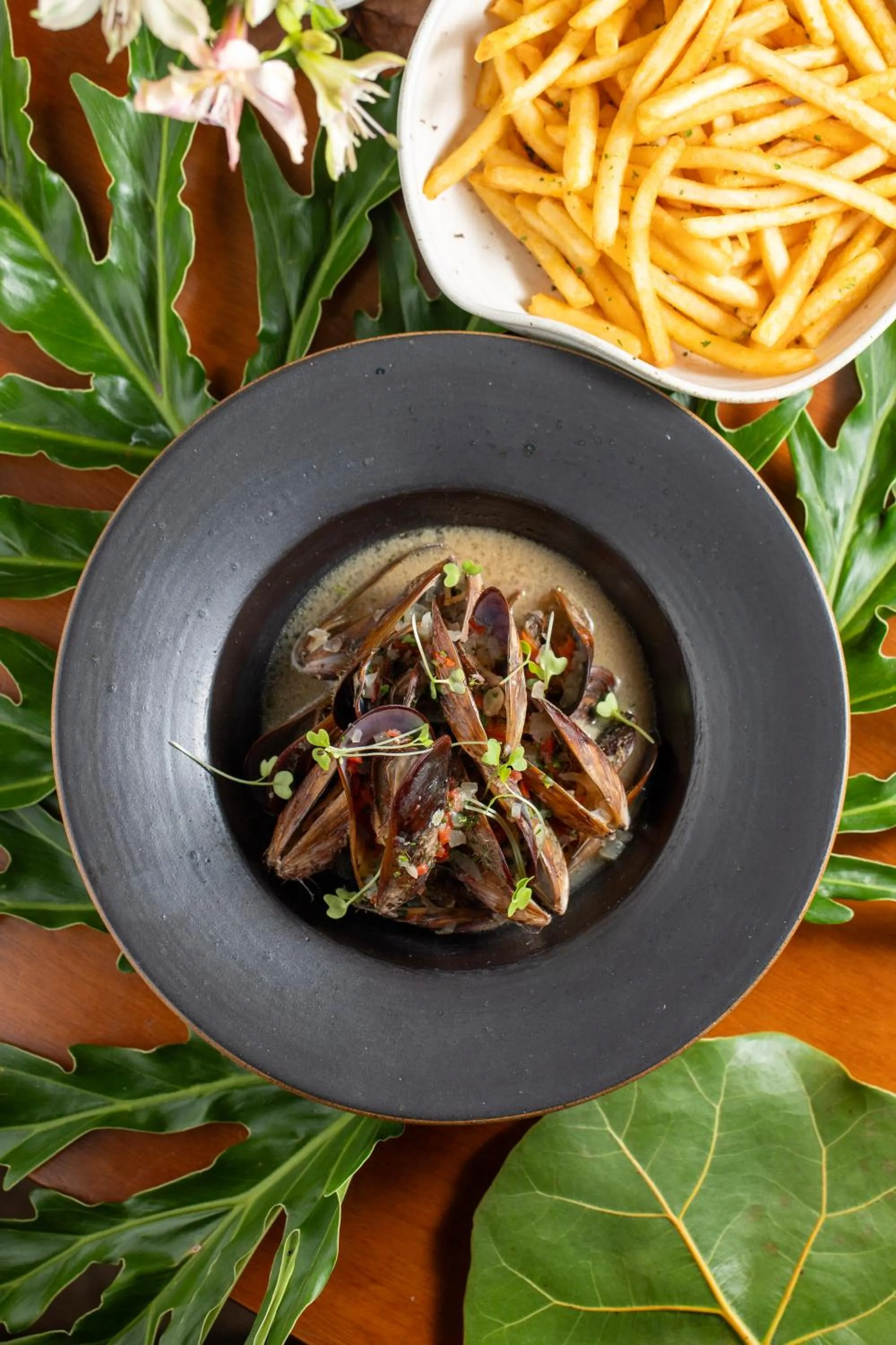 Food and drinks in Hotel Pontal de Ubu