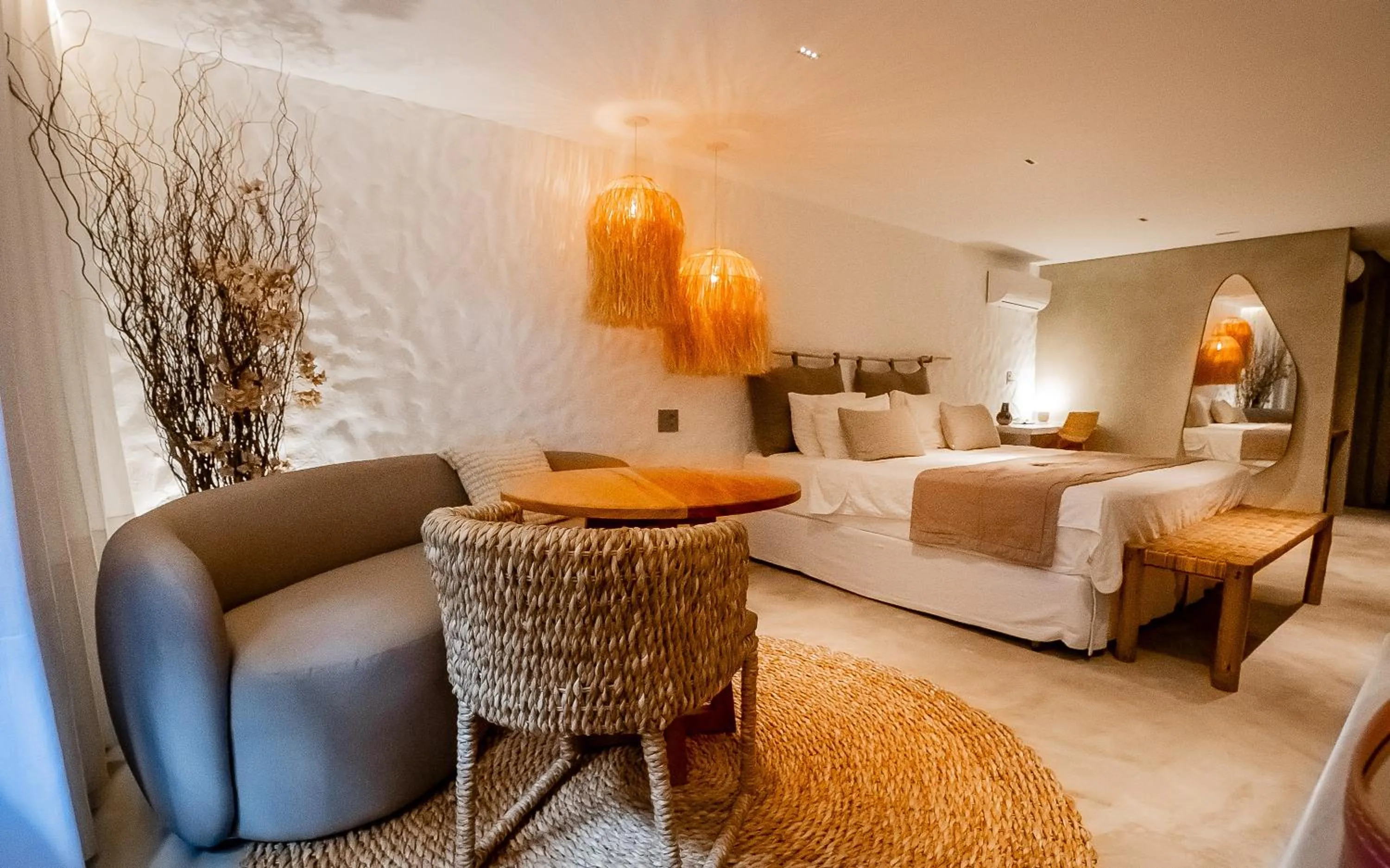 Bedroom, Bed in Hotel Pontal de Ubu