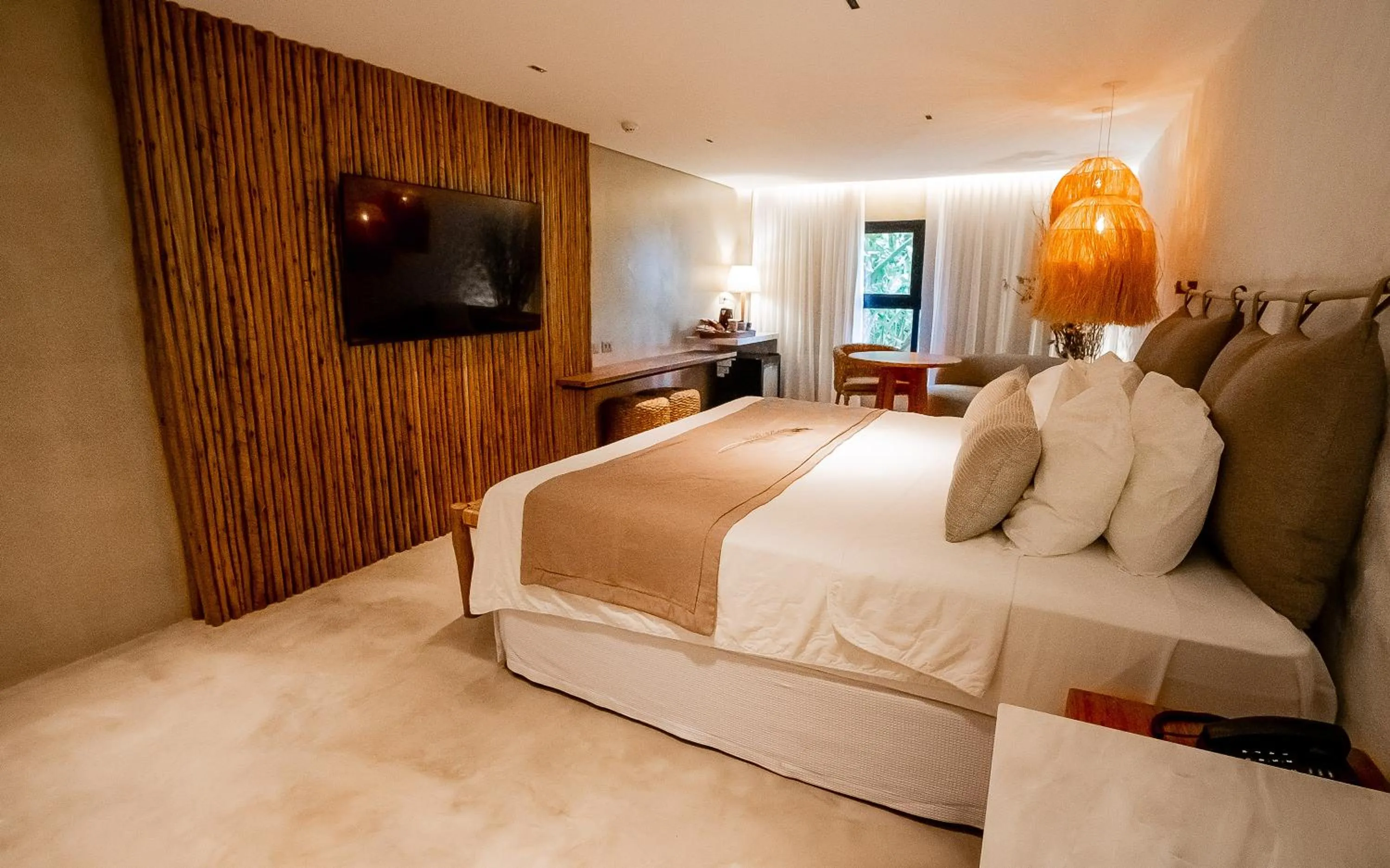 Bedroom, Bed in Hotel Pontal de Ubu