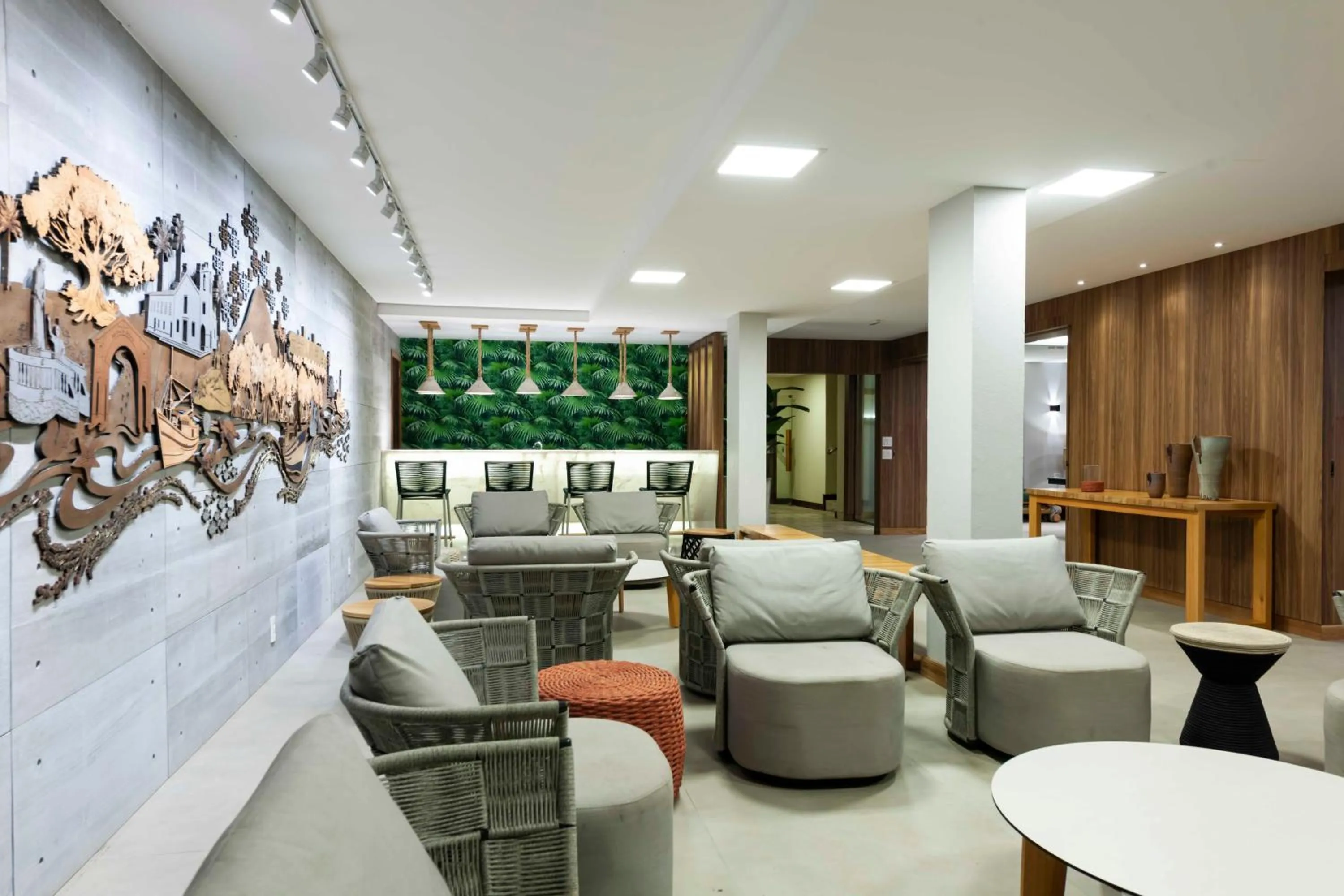 Living room in Hotel Pontal de Ubu