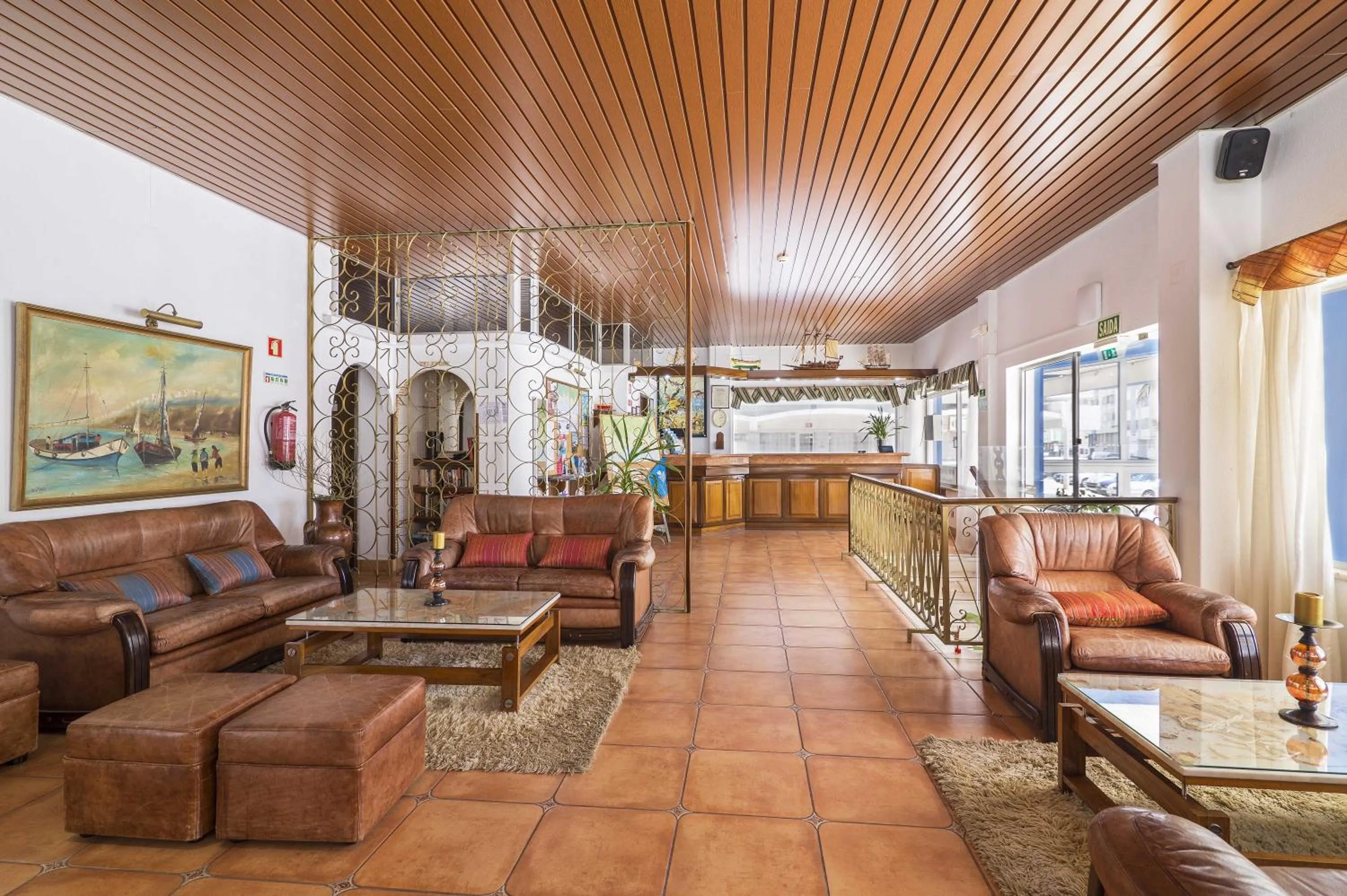 Lobby or reception in Rosamar Apartamentos