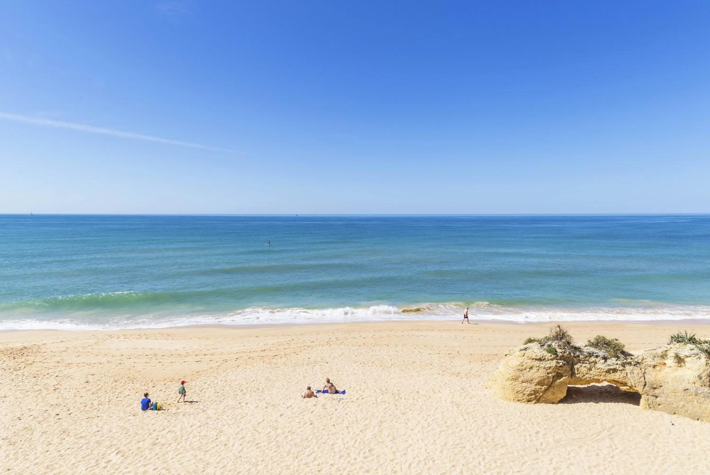 Beach in Rosamar Apartamentos