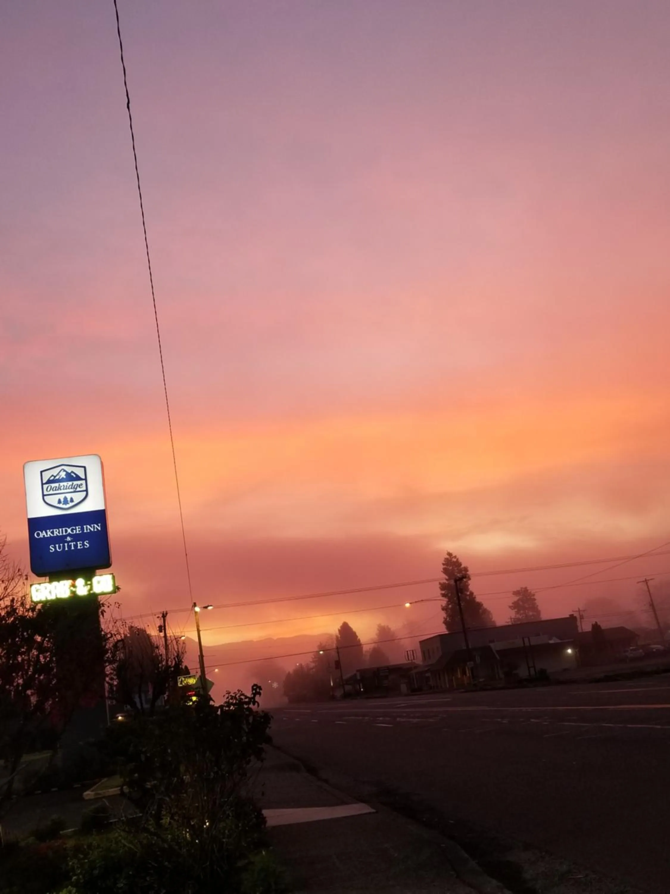 View (from property/room) in Oakridge Inn & Suites