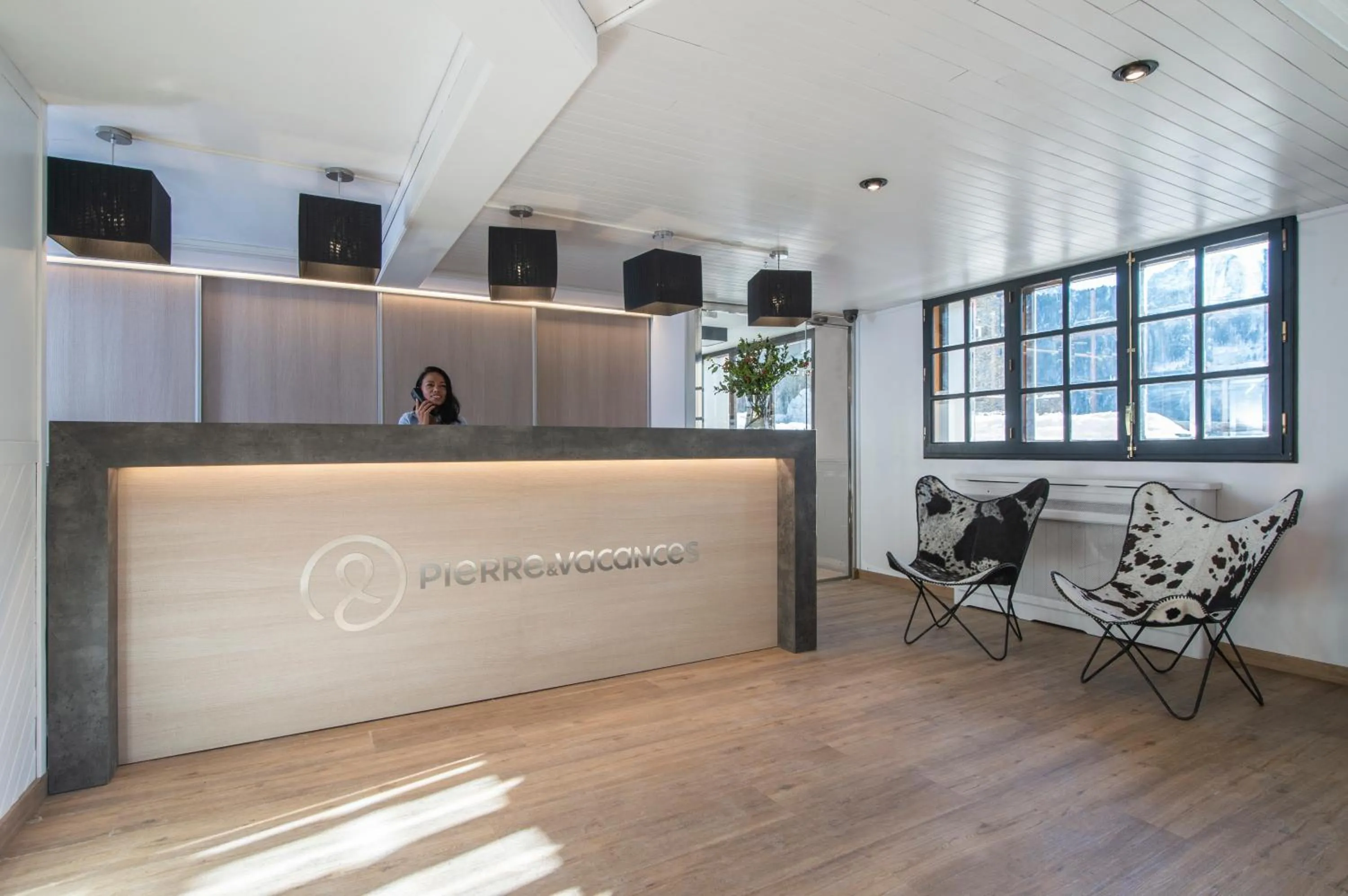 Lobby or reception in Hotel Austria by Pierre & Vacances