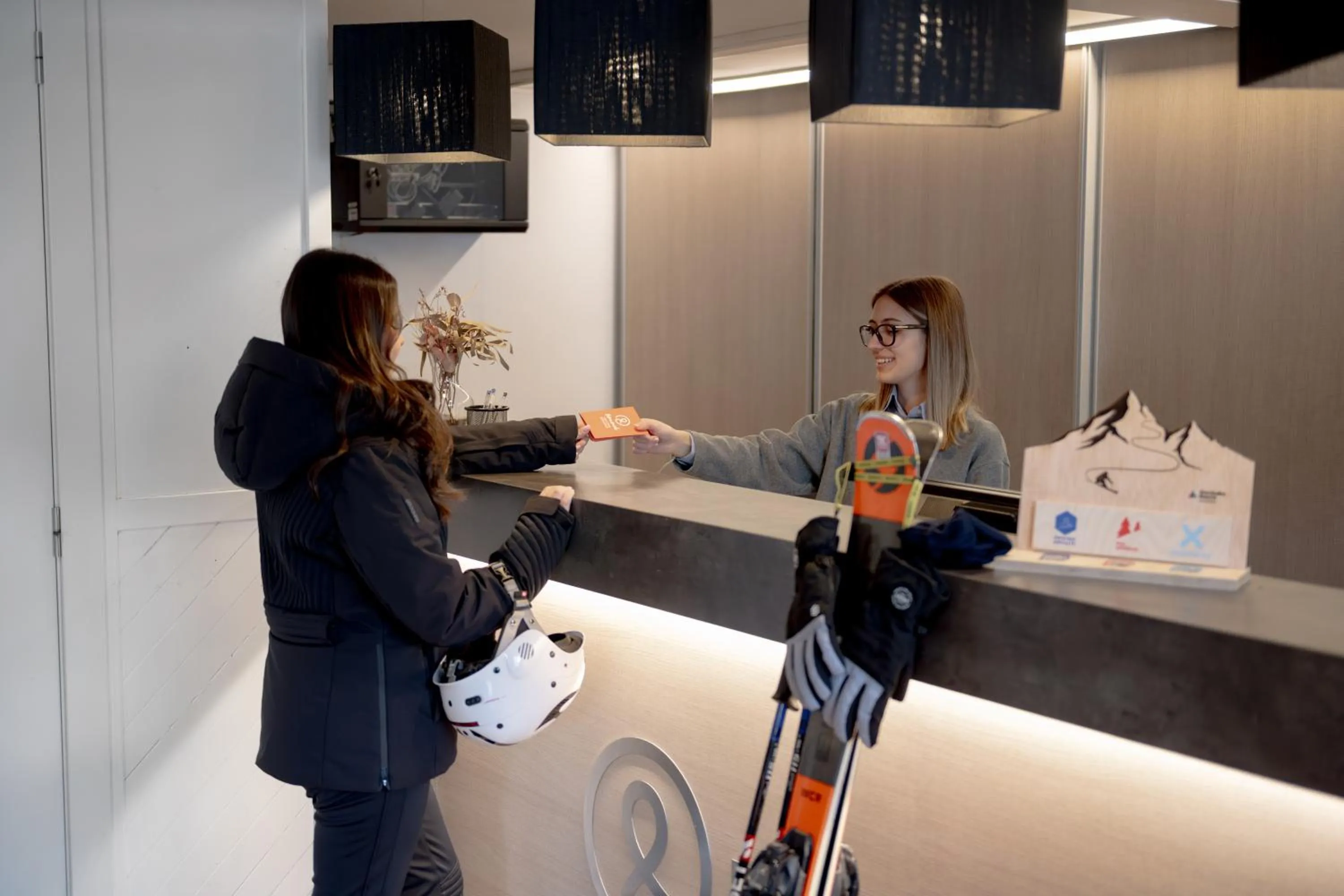 Lobby or reception in Hotel Austria by Pierre & Vacances
