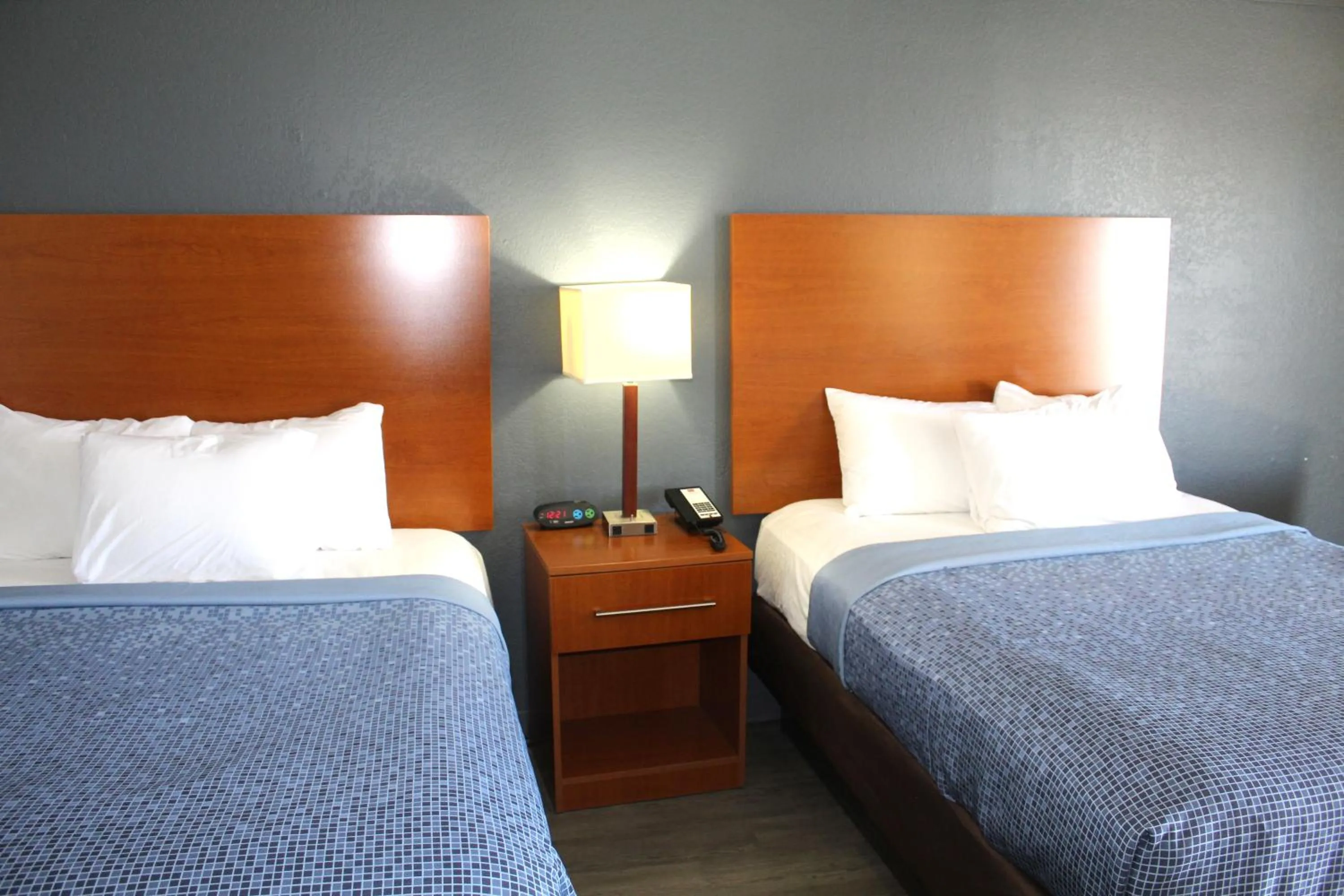 Bed in Econo Lodge Franklin South