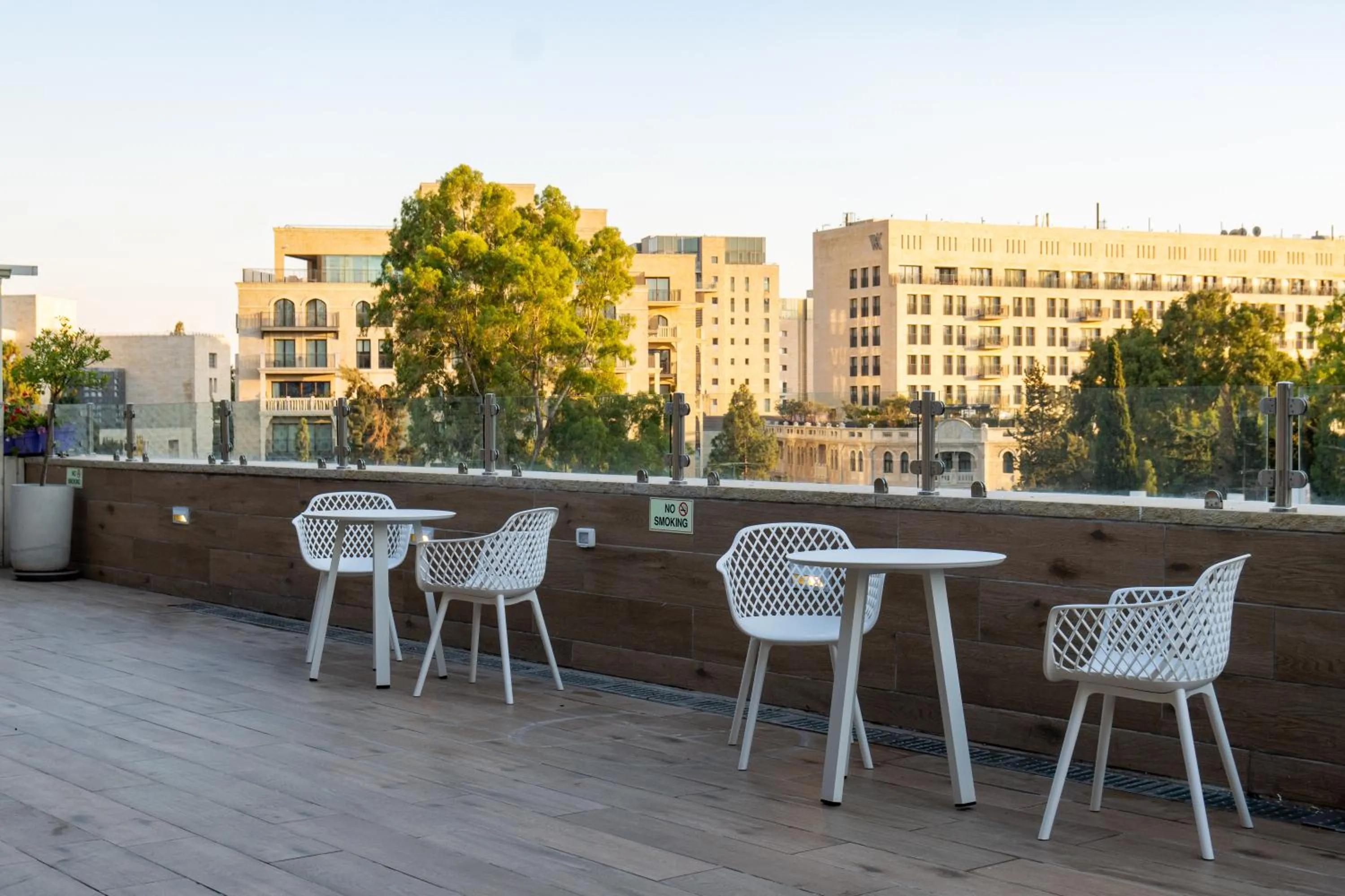 Balcony/Terrace in Shlomtzi Hotel