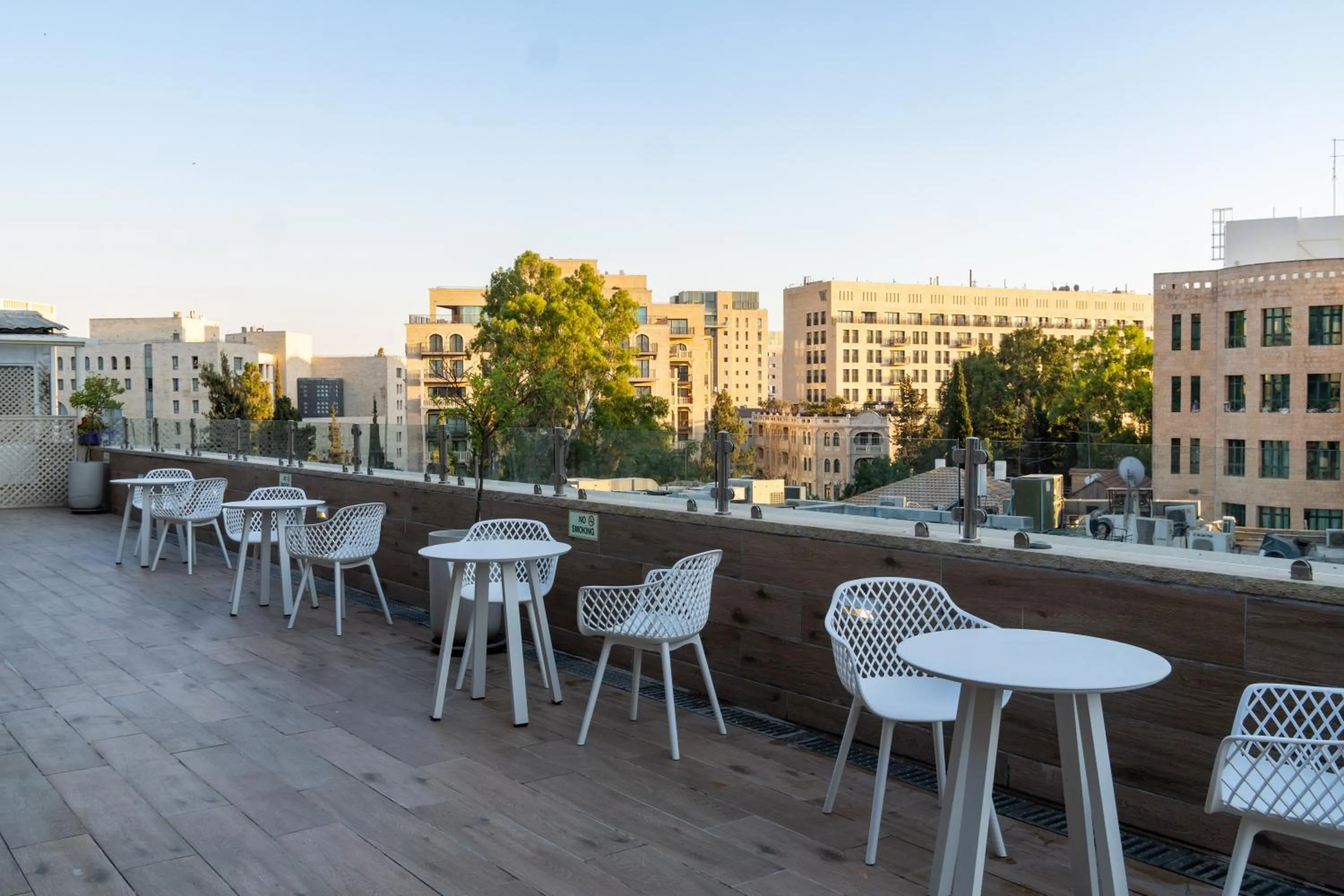 Balcony/Terrace in Shlomtzi Hotel