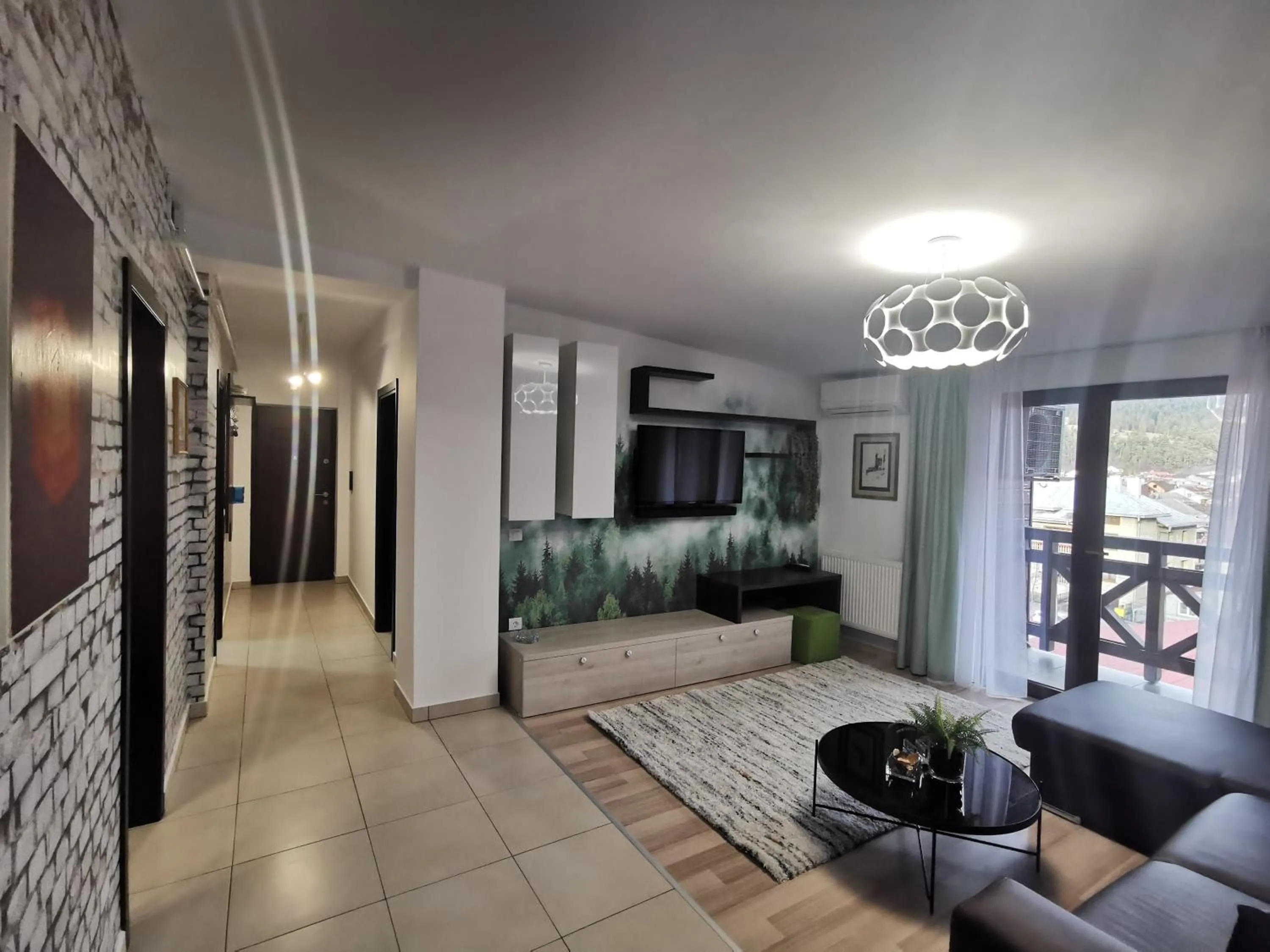 Living room in Rose Residence