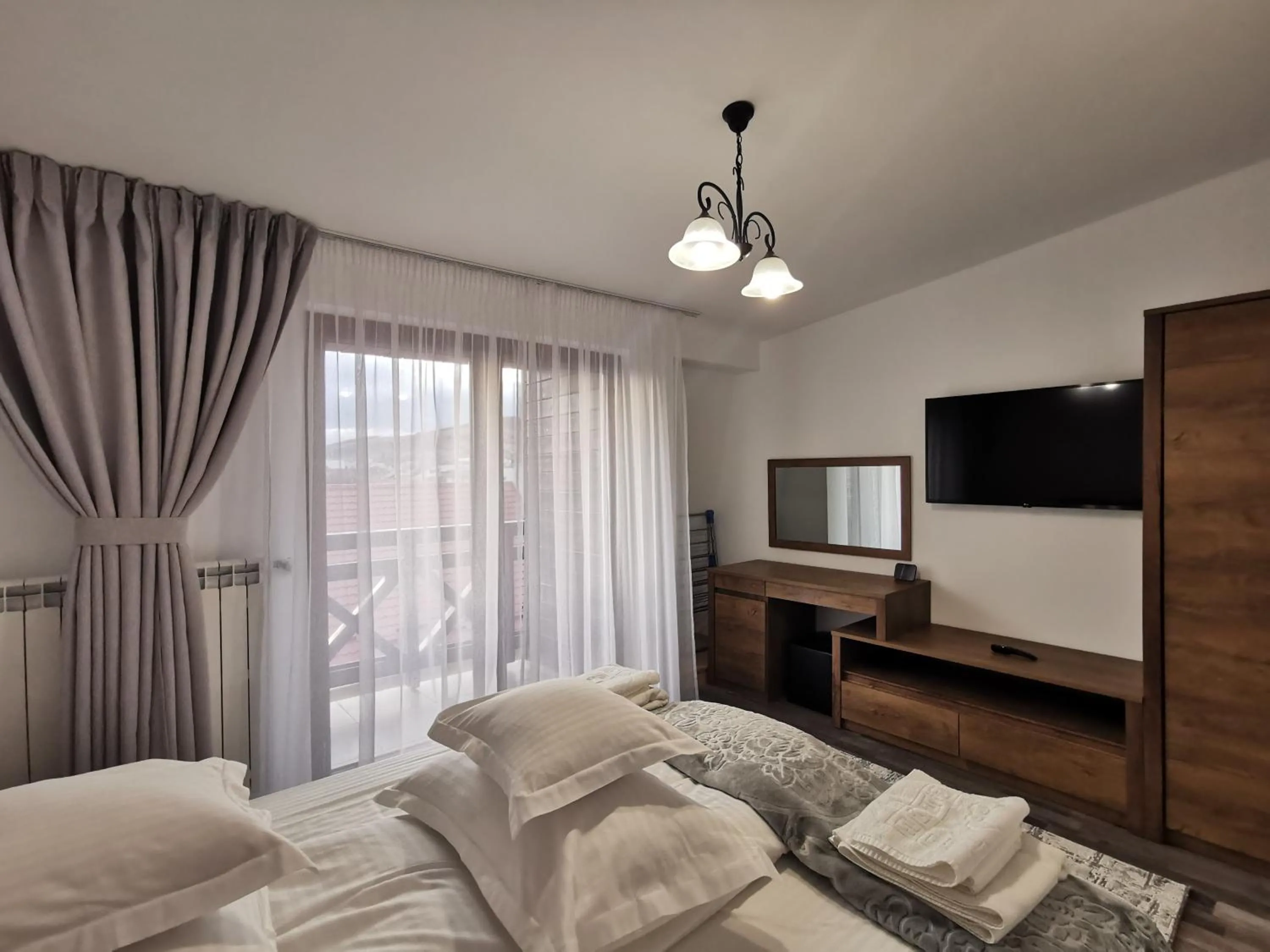 Bedroom, Bed in Rose Residence