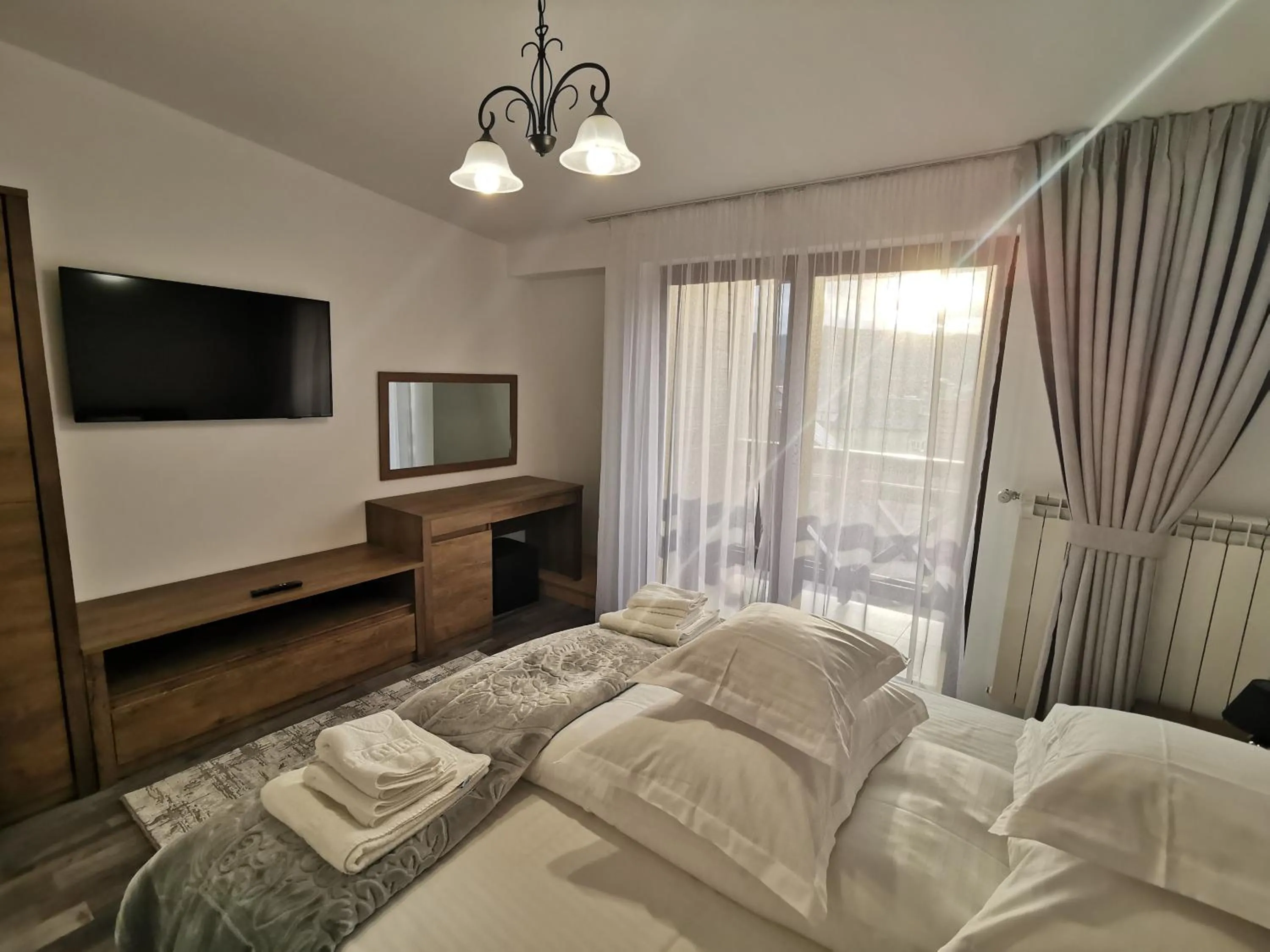 Bedroom, Bed in Rose Residence