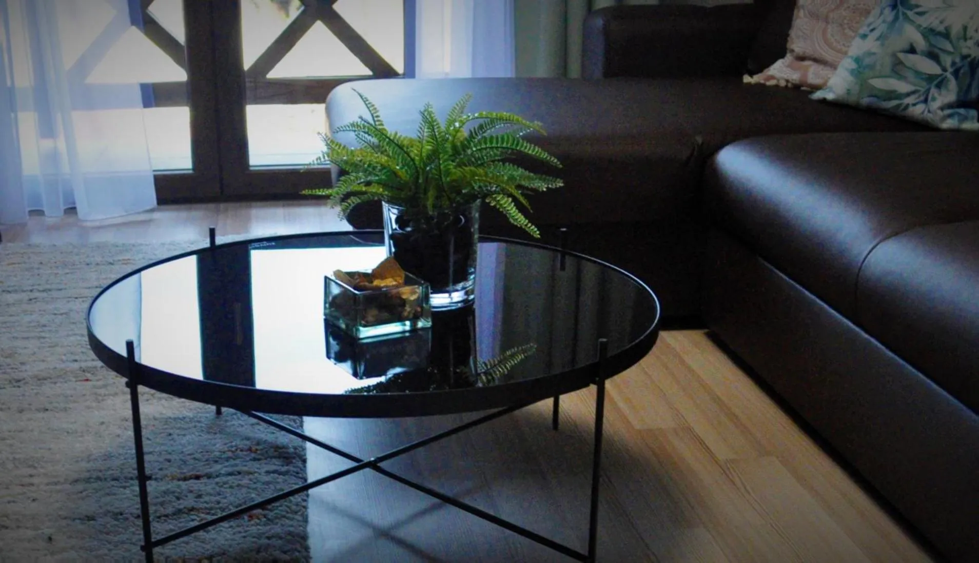 Living room in Rose Residence
