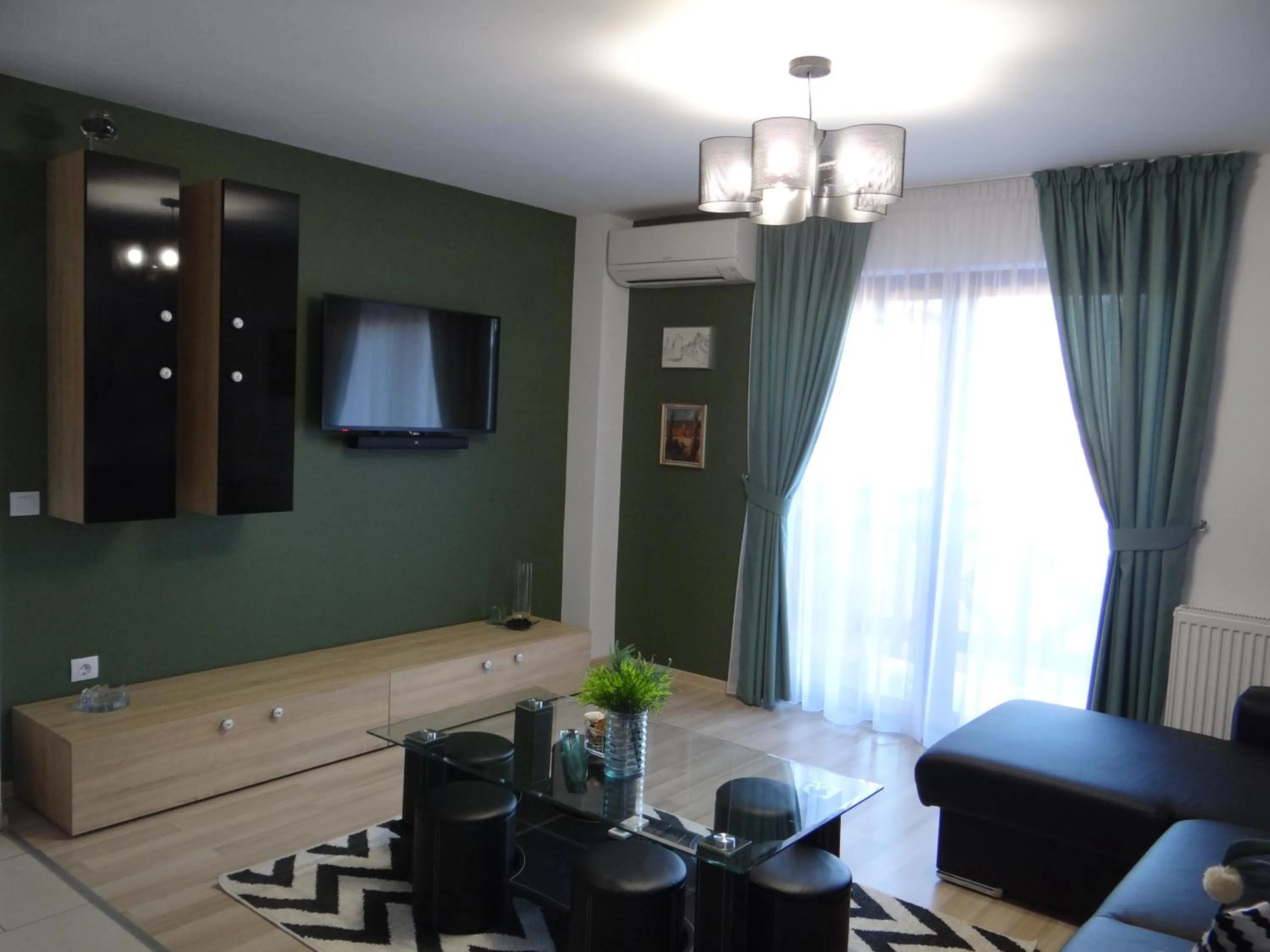 Living room in Rose Residence