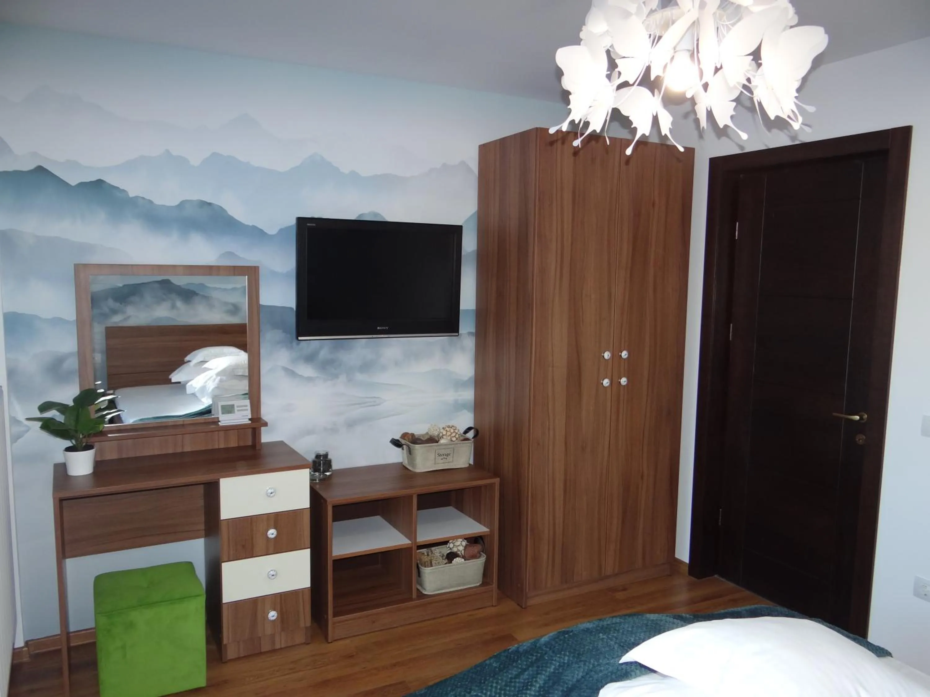 Bedroom, Bed in Rose Residence