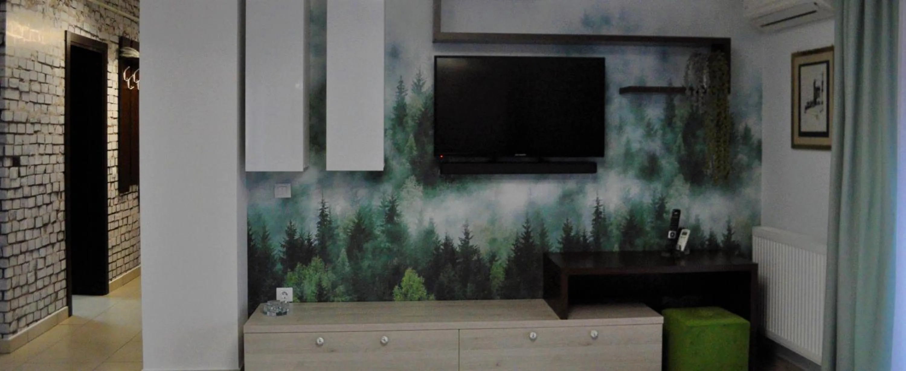 Living room in Rose Residence
